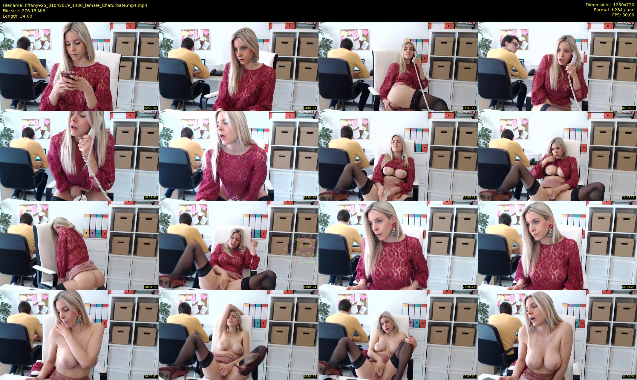 tiffany925 — 34 minute Chaturbate female cam show recording, 720p, Apr 1, 2019