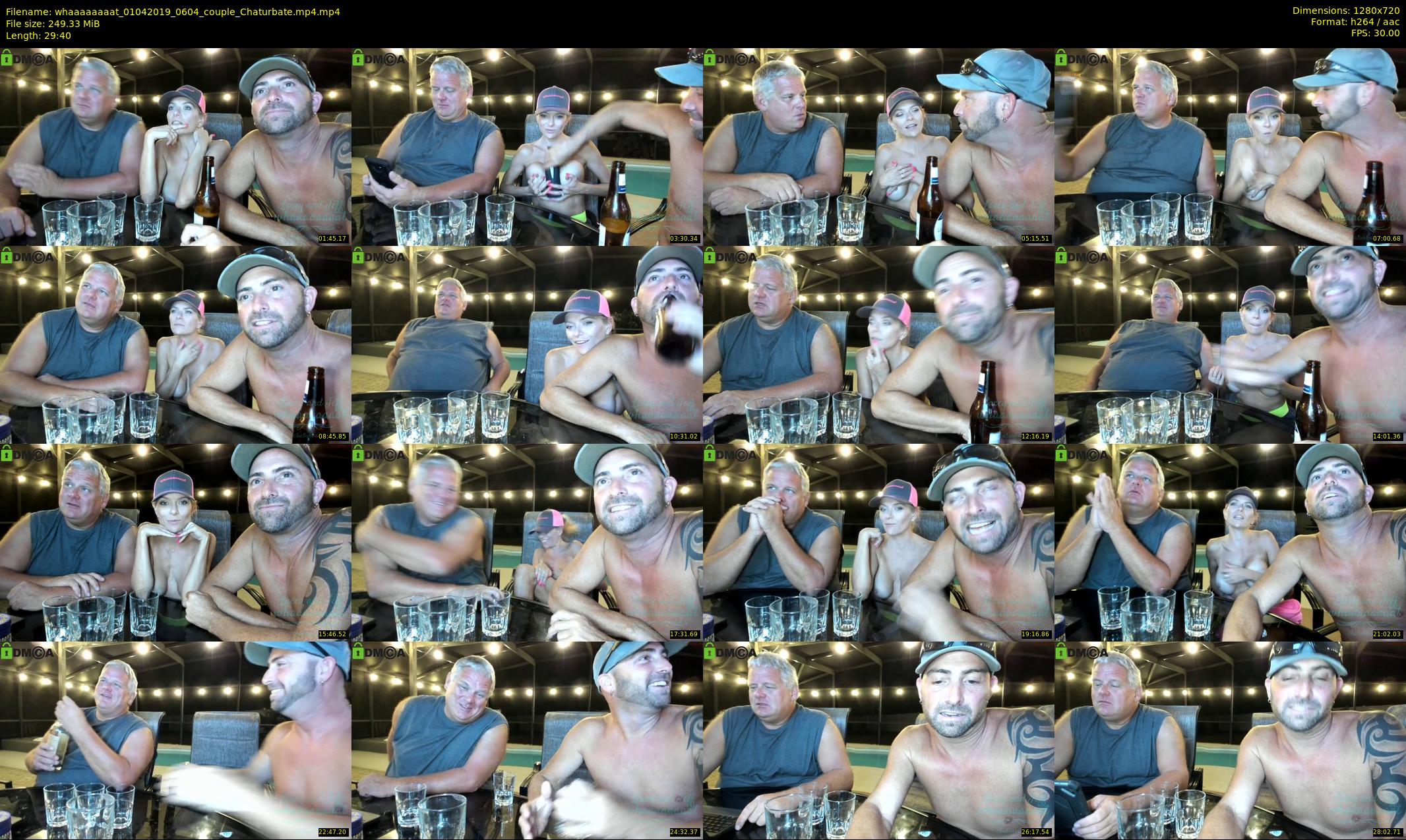 whaaaaaaaat — 30 minute Chaturbate couple cam show recording, 720p, Apr 1, 2019