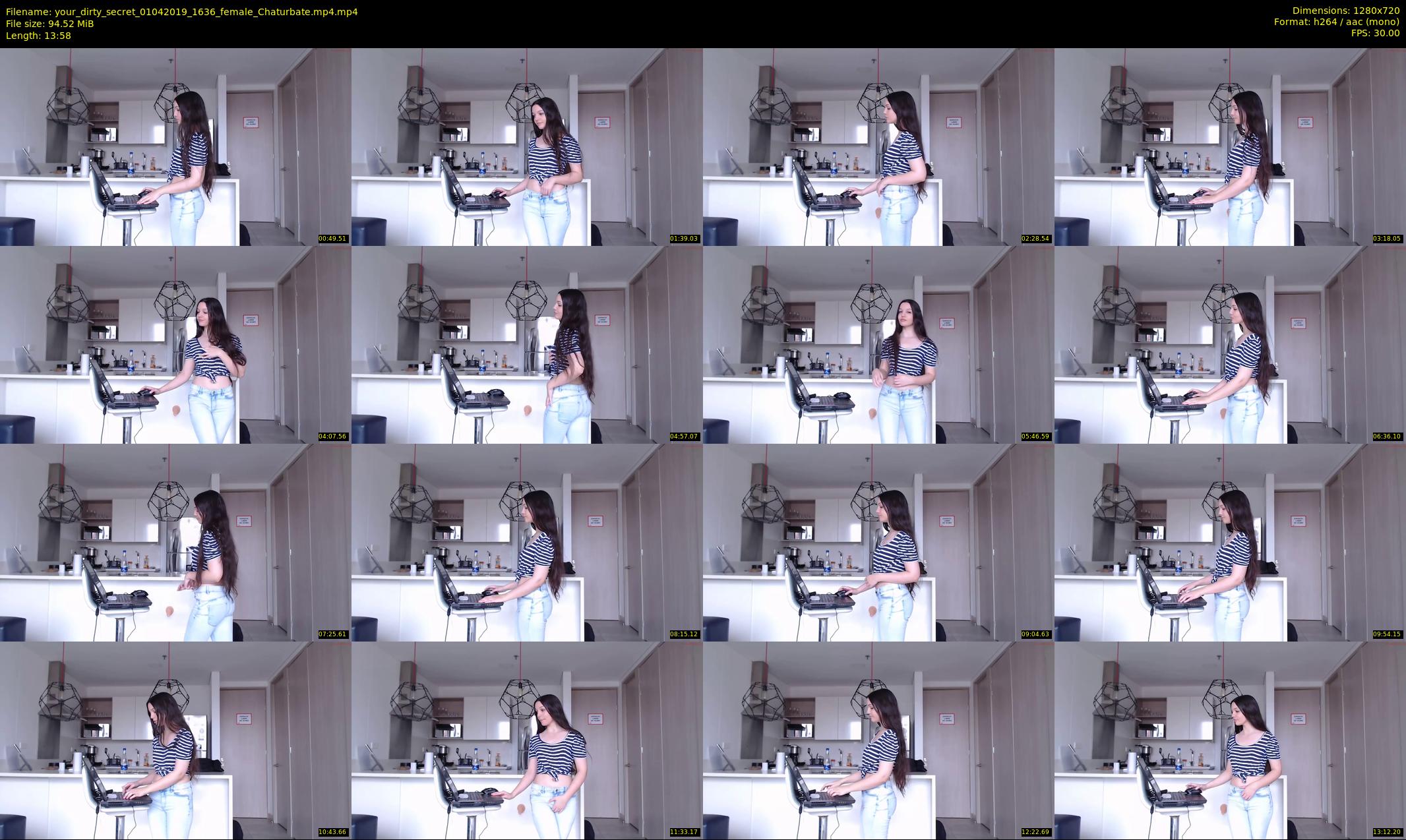 your_dirty_secret — 14 minute Chaturbate female cam show recording, 720p, Apr 1, 2019