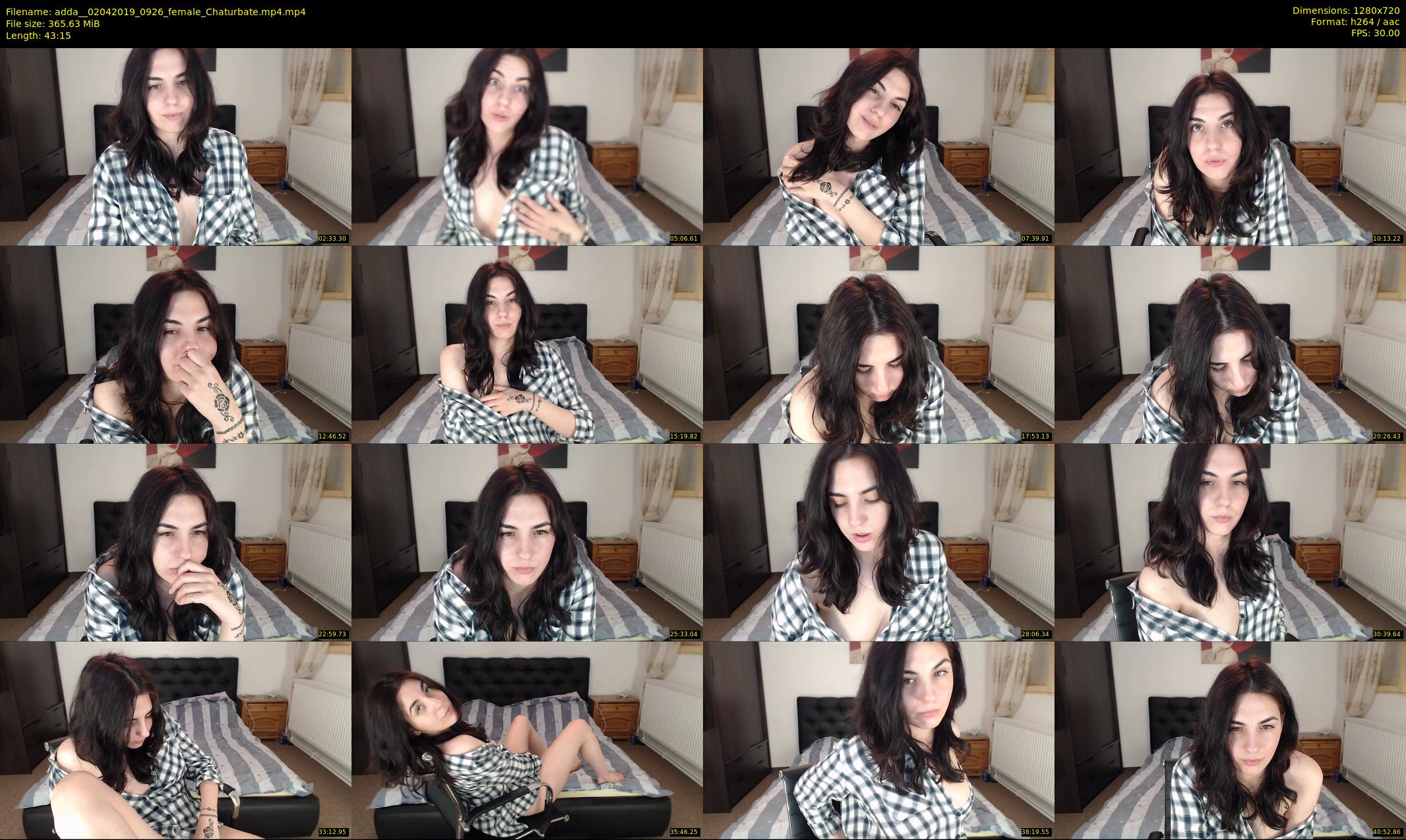adda_ — 44 minute Chaturbate female cam show recording, 720p, Apr 2, 2019