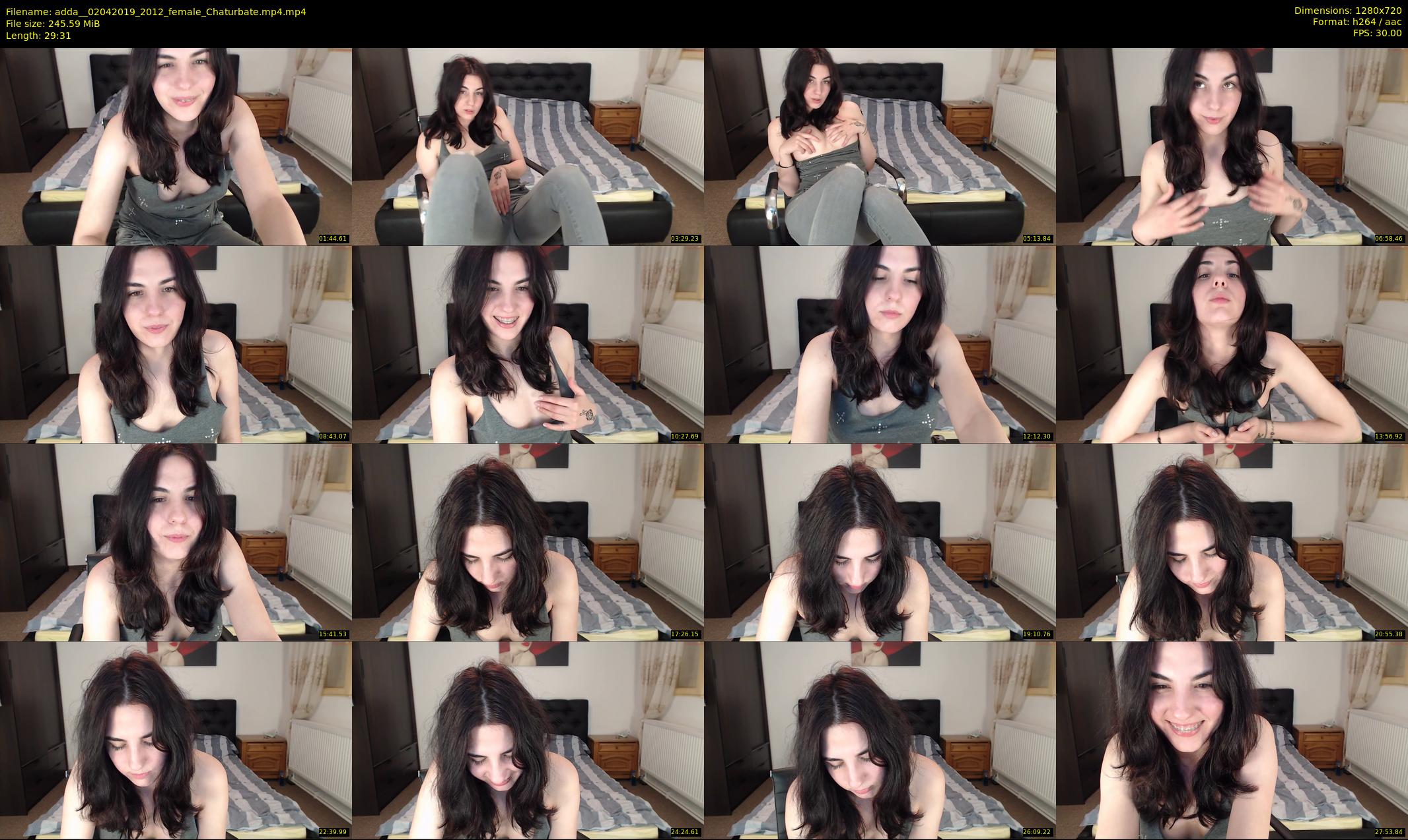 adda_ — 30 minute Chaturbate female cam show recording, 720p, Apr 2, 2019