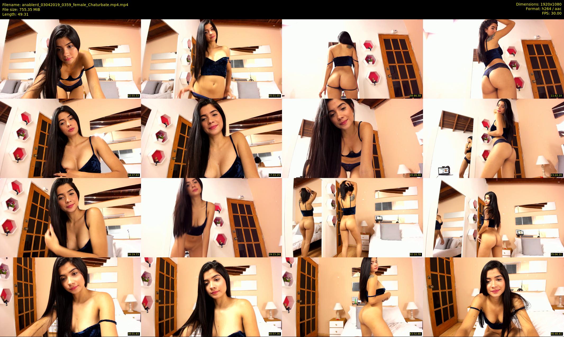 anablerd — 50 minute Chaturbate female cam show recording, 1080p, Apr 3, 2019