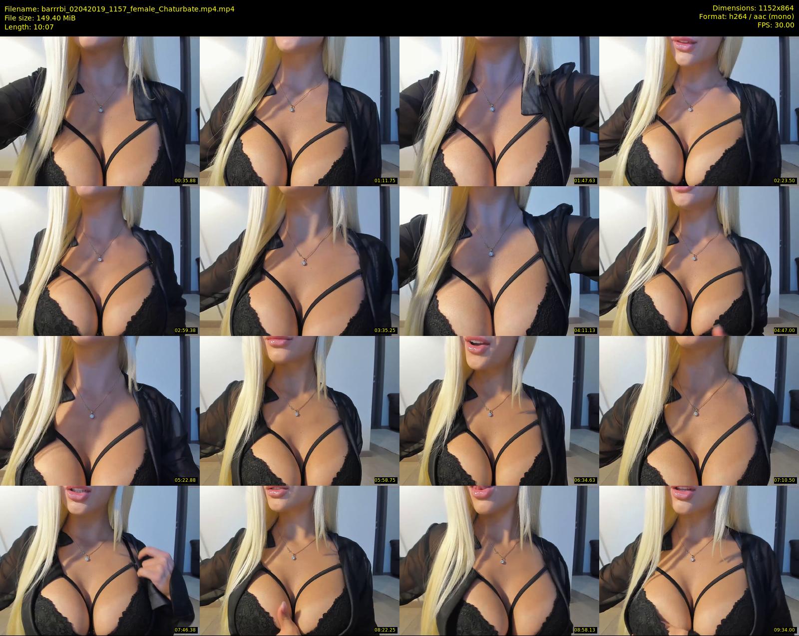 barrrbi — 11 minute Chaturbate female cam show recording, 720p, Apr 2, 2019