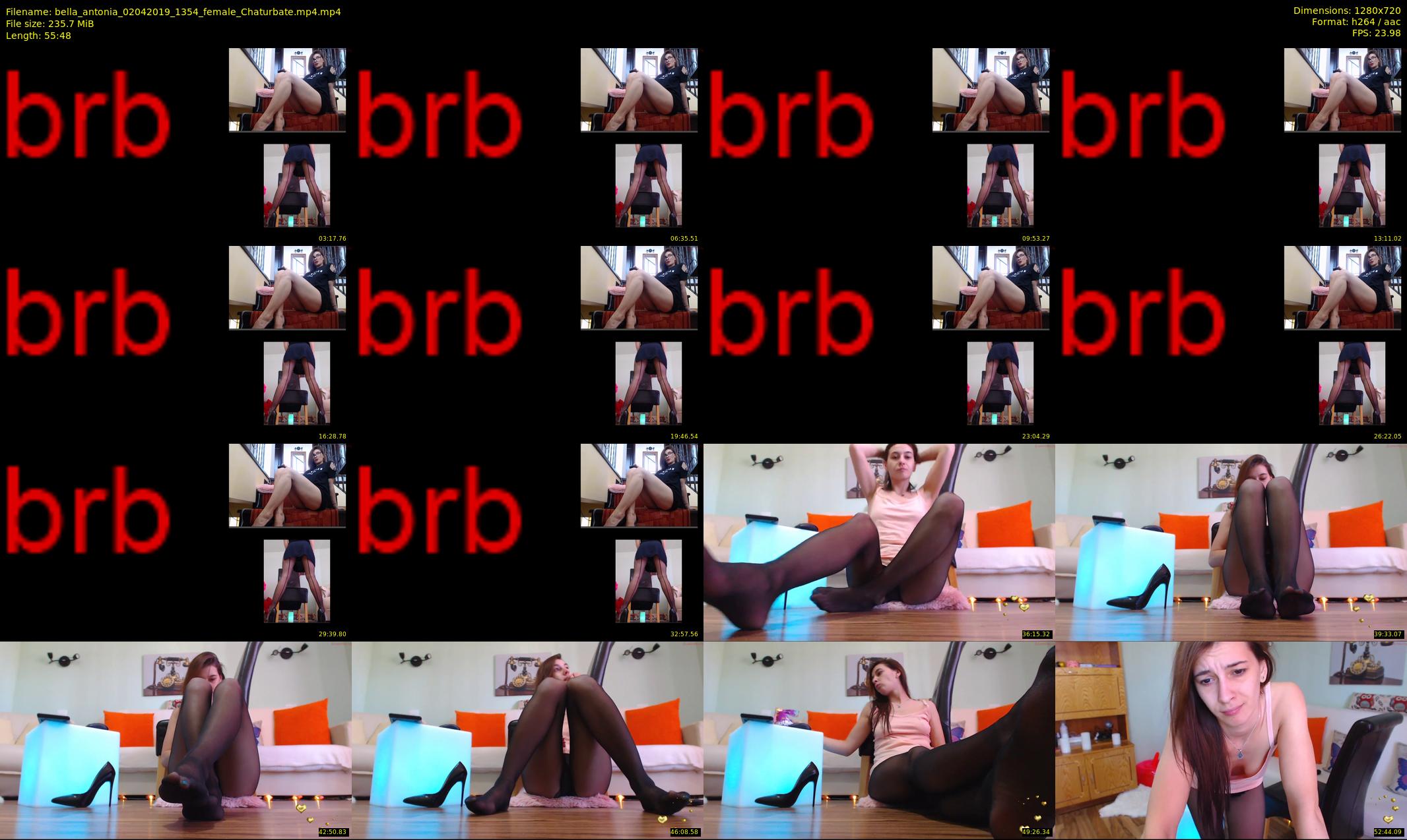 bella_antonia — 56 minute Chaturbate female cam show recording, 720p, Apr 2, 2019