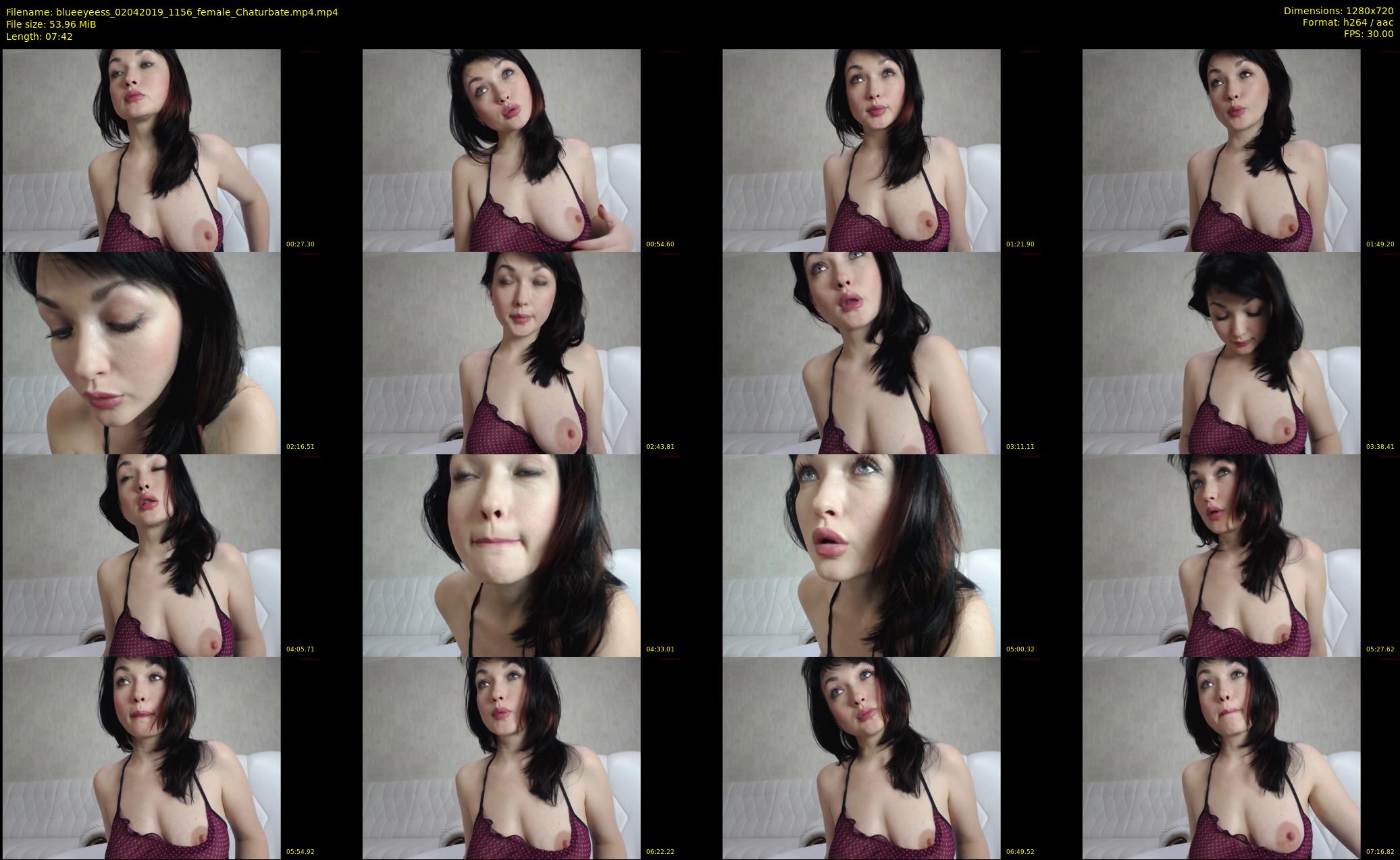 blueeyeess — 8 minute Chaturbate female cam show recording, 720p, Apr 2, 2019
