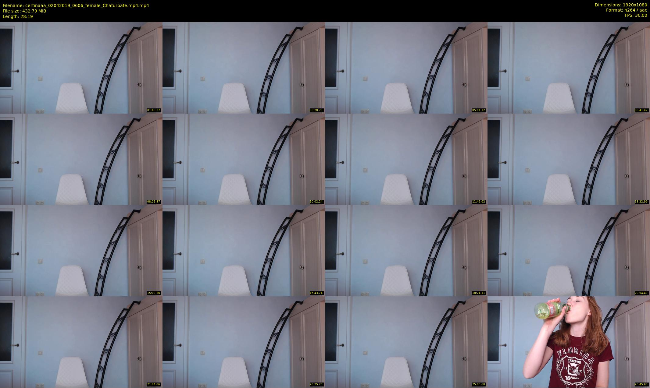 certinaaa — 29 minute Chaturbate female cam show recording, 1080p, Apr 2, 2019