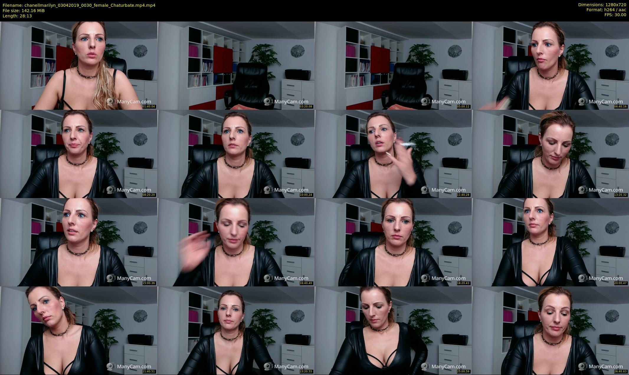 chanellmarilyn — 29 minute Chaturbate female cam show recording, 720p, Apr 3, 2019