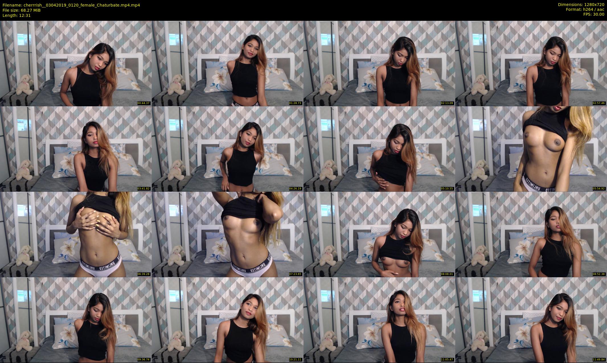 cherrrish_ — 13 minute Chaturbate female cam show recording, 720p, Apr 3, 2019