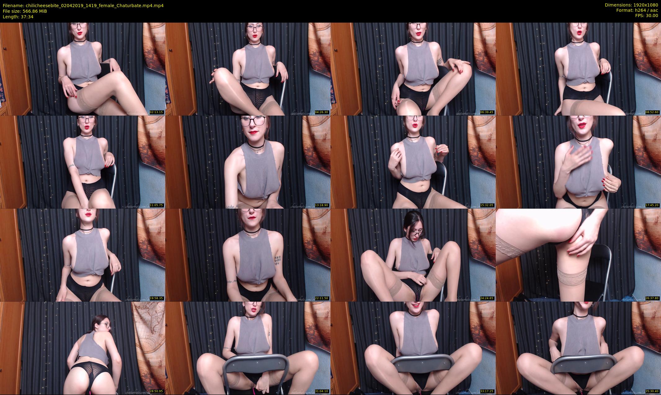 chilicheesebite — 38 minute Chaturbate female cam show recording, 1080p, Apr 2, 2019