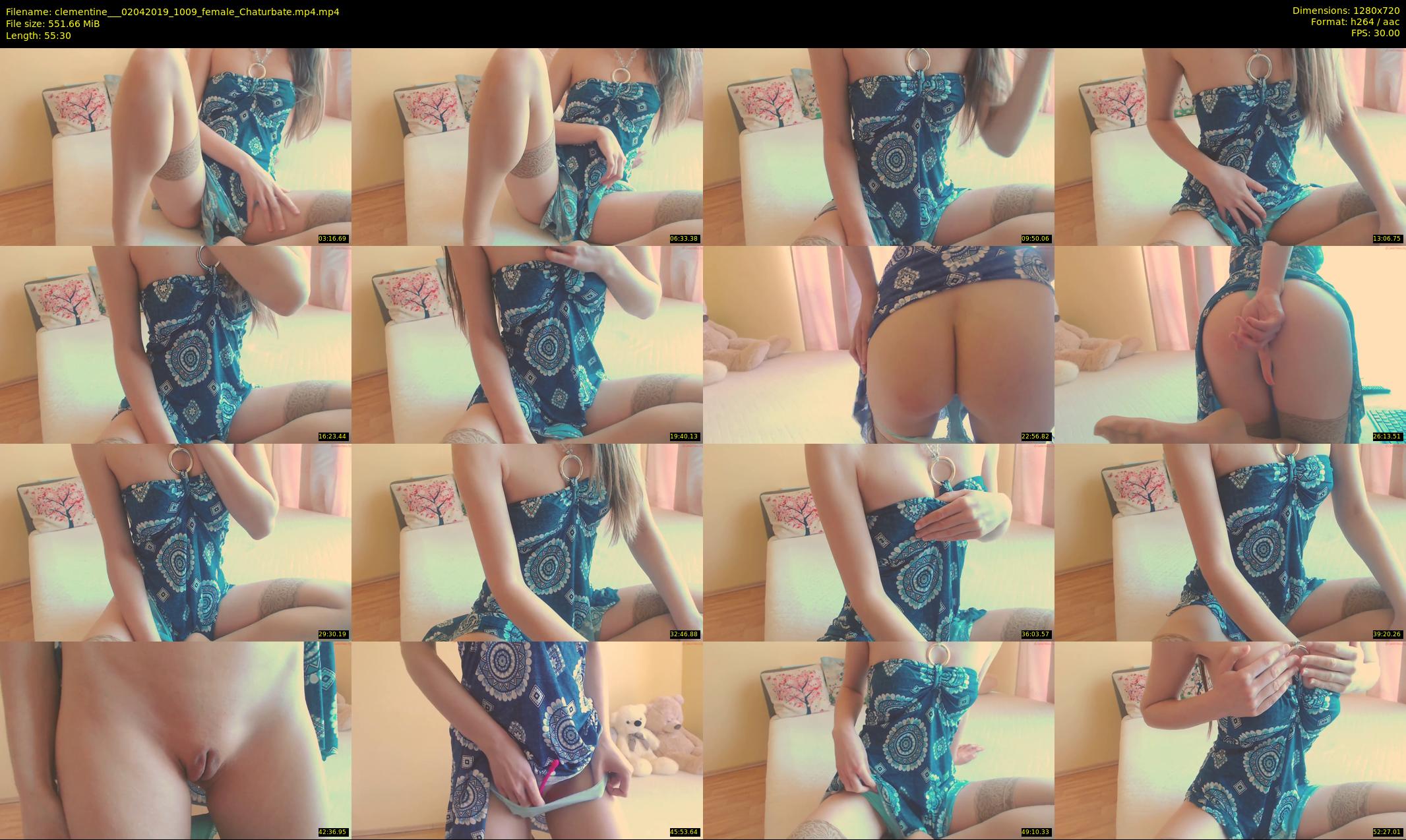 clementine__ — 56 minute Chaturbate female cam show recording, 720p, Apr 2, 2019