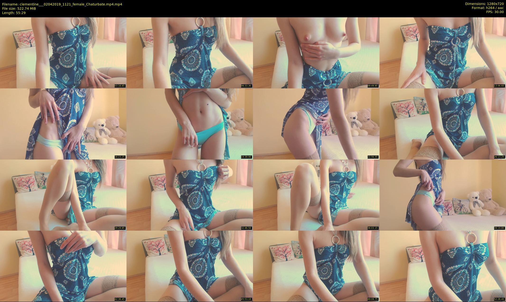clementine__ — 56 minute Chaturbate female cam show recording, 720p, Apr 2, 2019