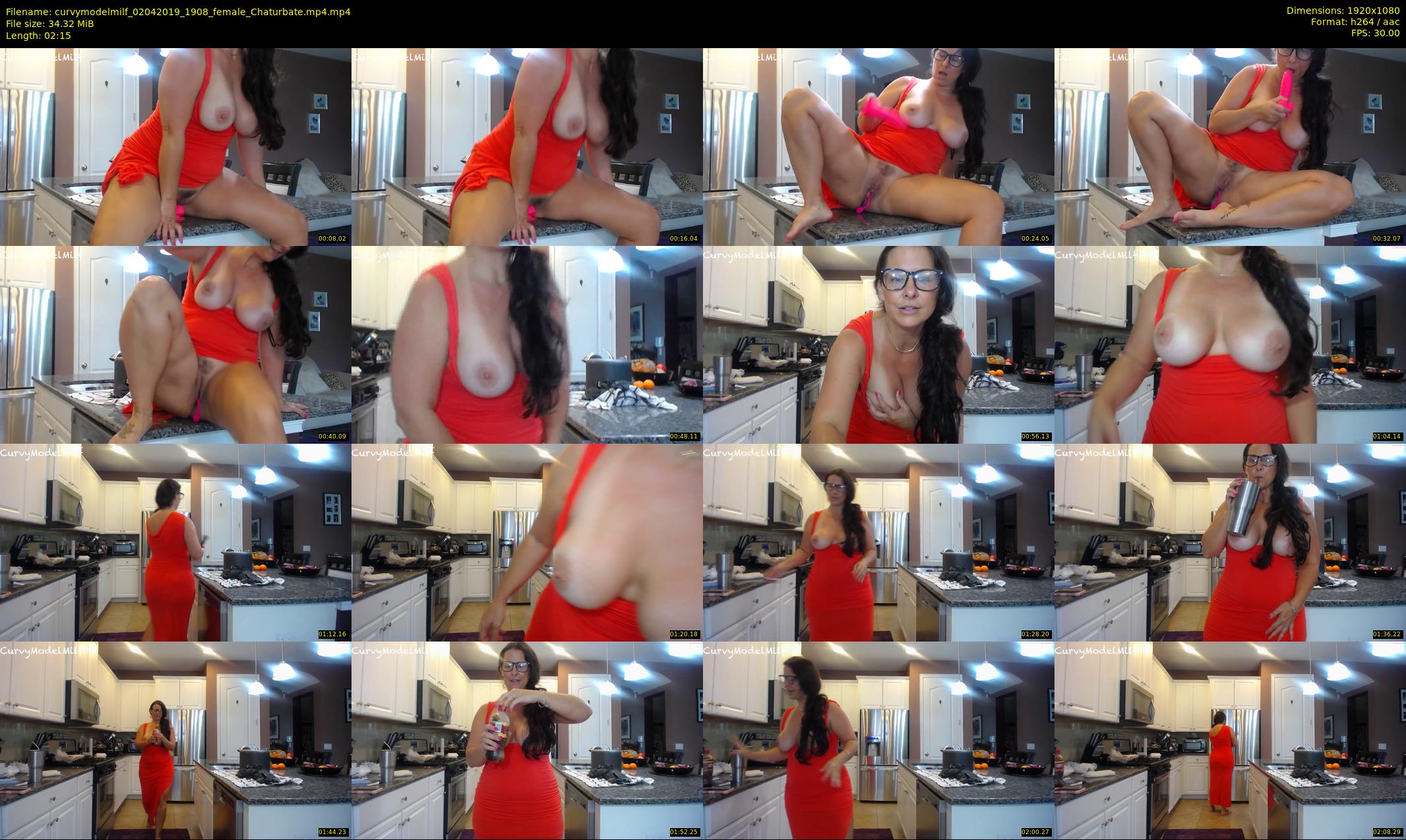 curvymodelmilf — 3 minute Chaturbate female cam show recording, 1080p, Apr 2, 2019