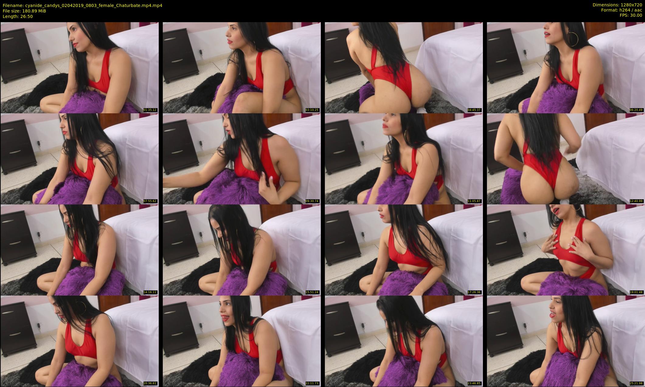 cyanide_candys — 27 minute Chaturbate female cam show recording, 720p, Apr 2, 2019