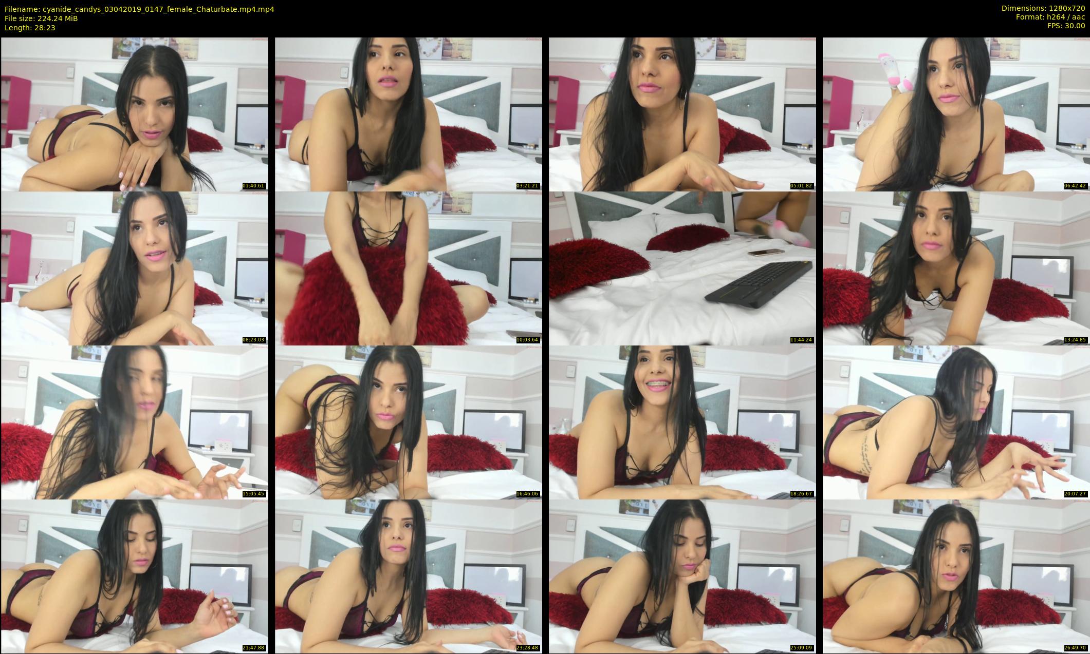 cyanide_candys — 29 minute Chaturbate female cam show recording, 720p, Apr 3, 2019