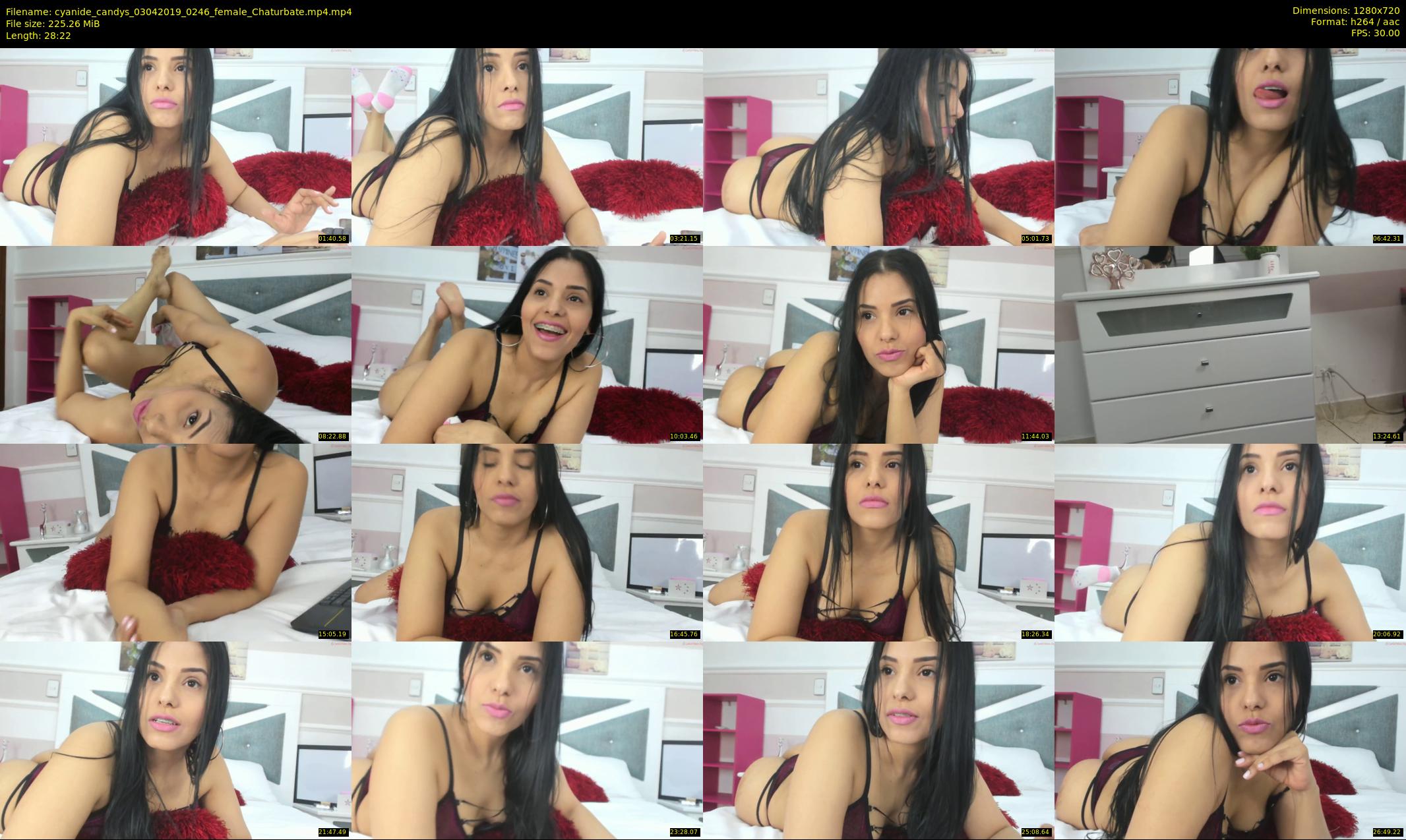 cyanide_candys — 29 minute Chaturbate female cam show recording, 720p, Apr 3, 2019