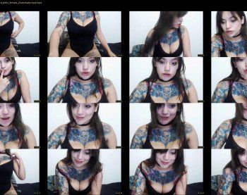 darknes_lilith18 — 7 minute Chaturbate female cam show recording, 720p, Apr 3, 2019