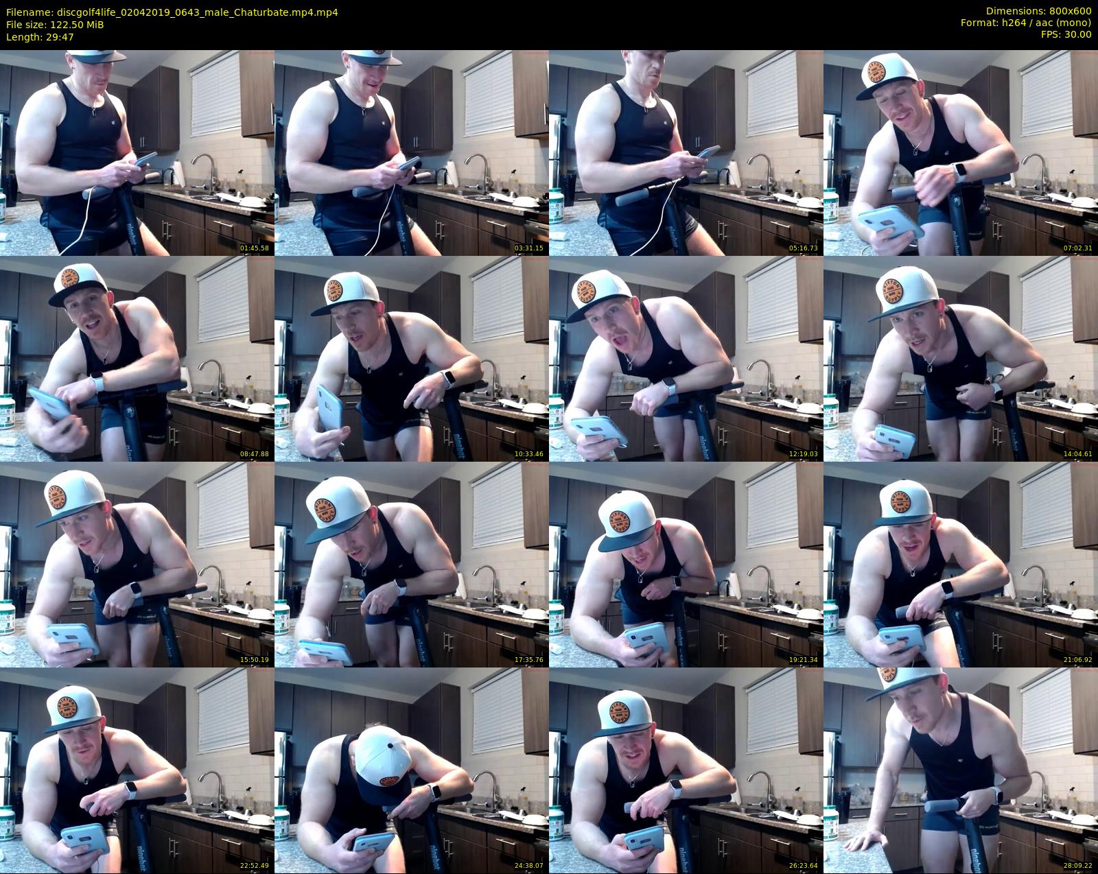 discgolf4life — 30 minute Chaturbate male cam show recording, 480p, Apr 2, 2019