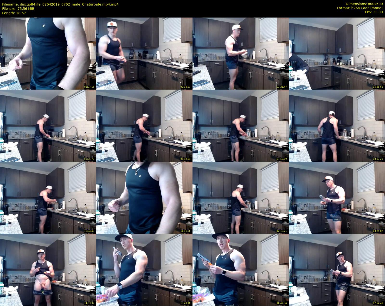 discgolf4life — 19 minute Chaturbate male cam show recording, 480p, Apr 2, 2019