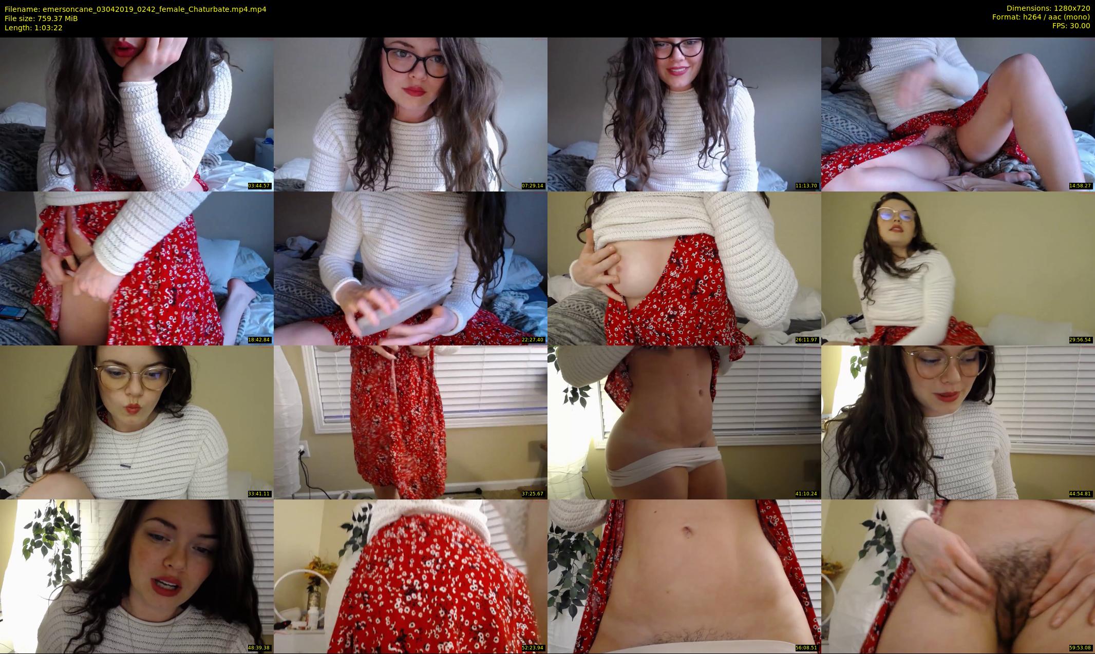 emersoncane — 64 minute Chaturbate female cam show recording, 720p, Apr 3, 2019