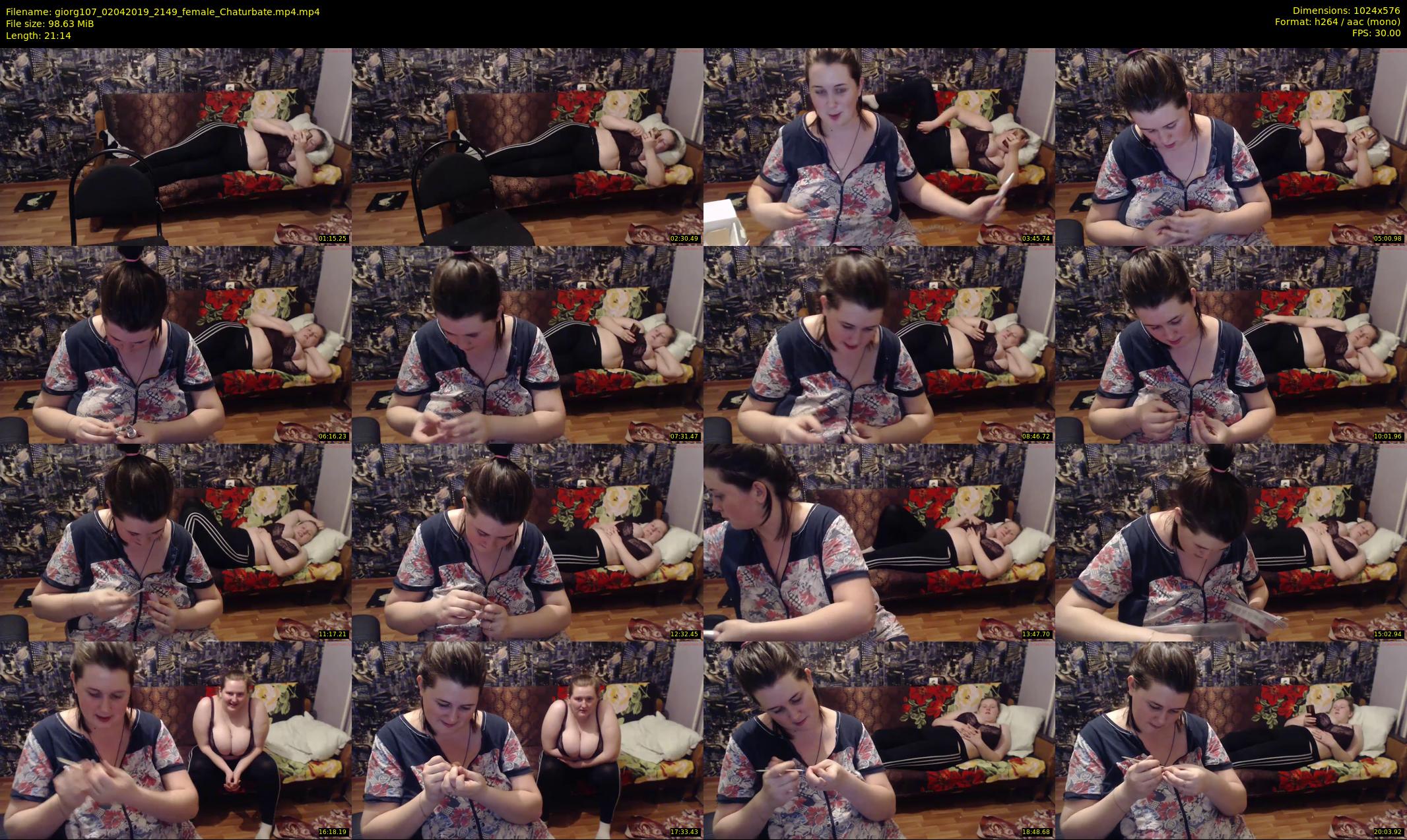 giorg107 — 22 minute Chaturbate couple cam show recording, 480p, Apr 2, 2019