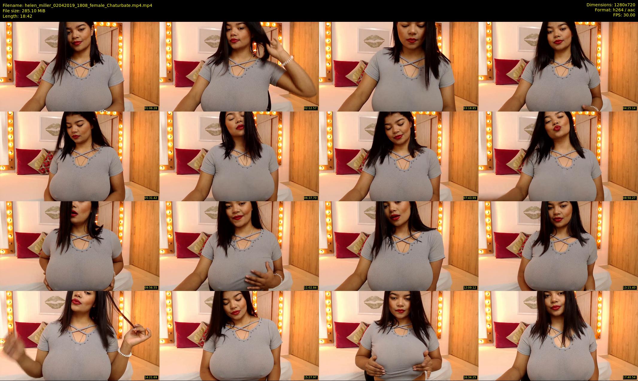 helen_miller — 19 minute Chaturbate female cam show recording, 720p, Apr 2, 2019