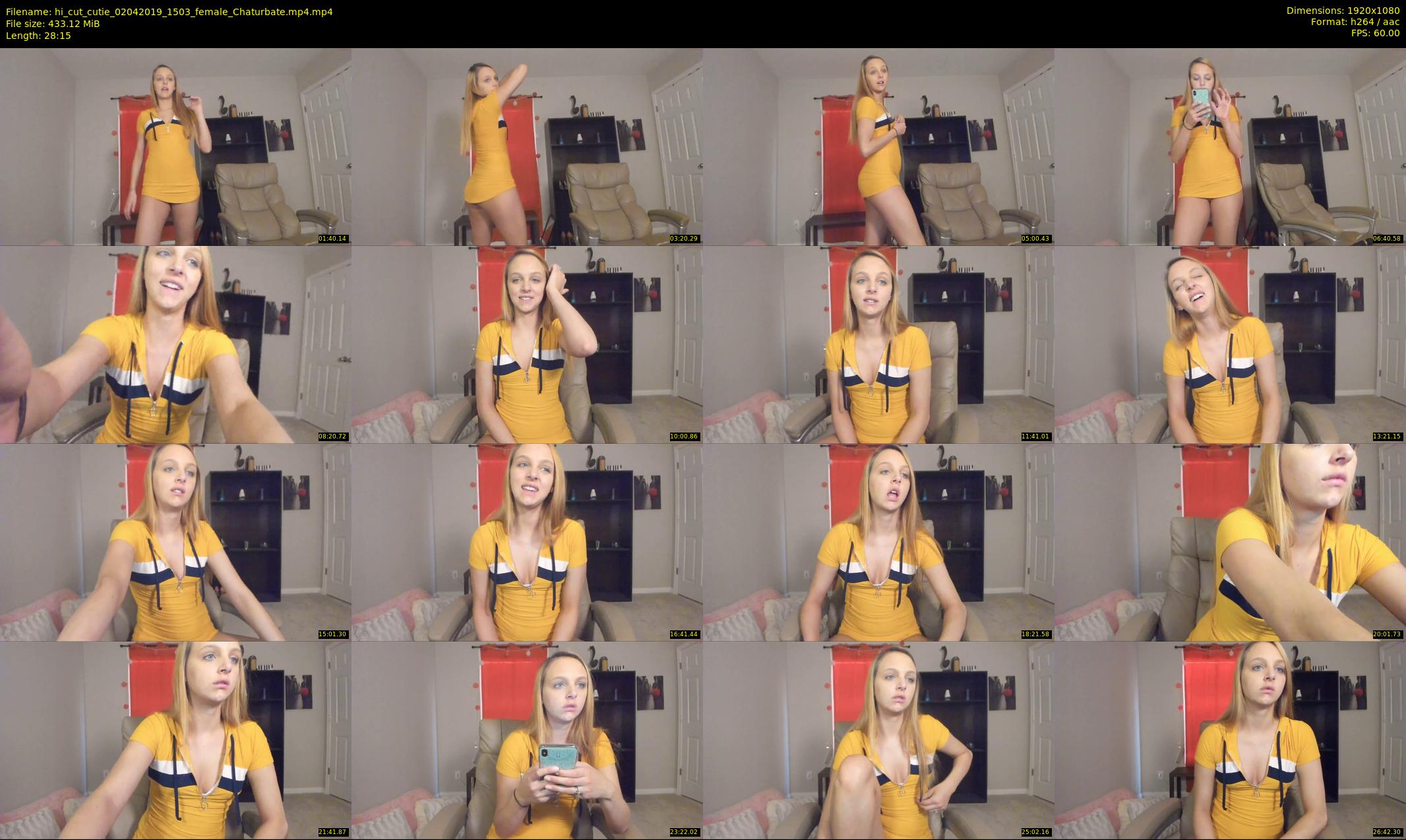 hi_cut_cutie — 29 minute Chaturbate female cam show recording, 1080p, Apr 2, 2019