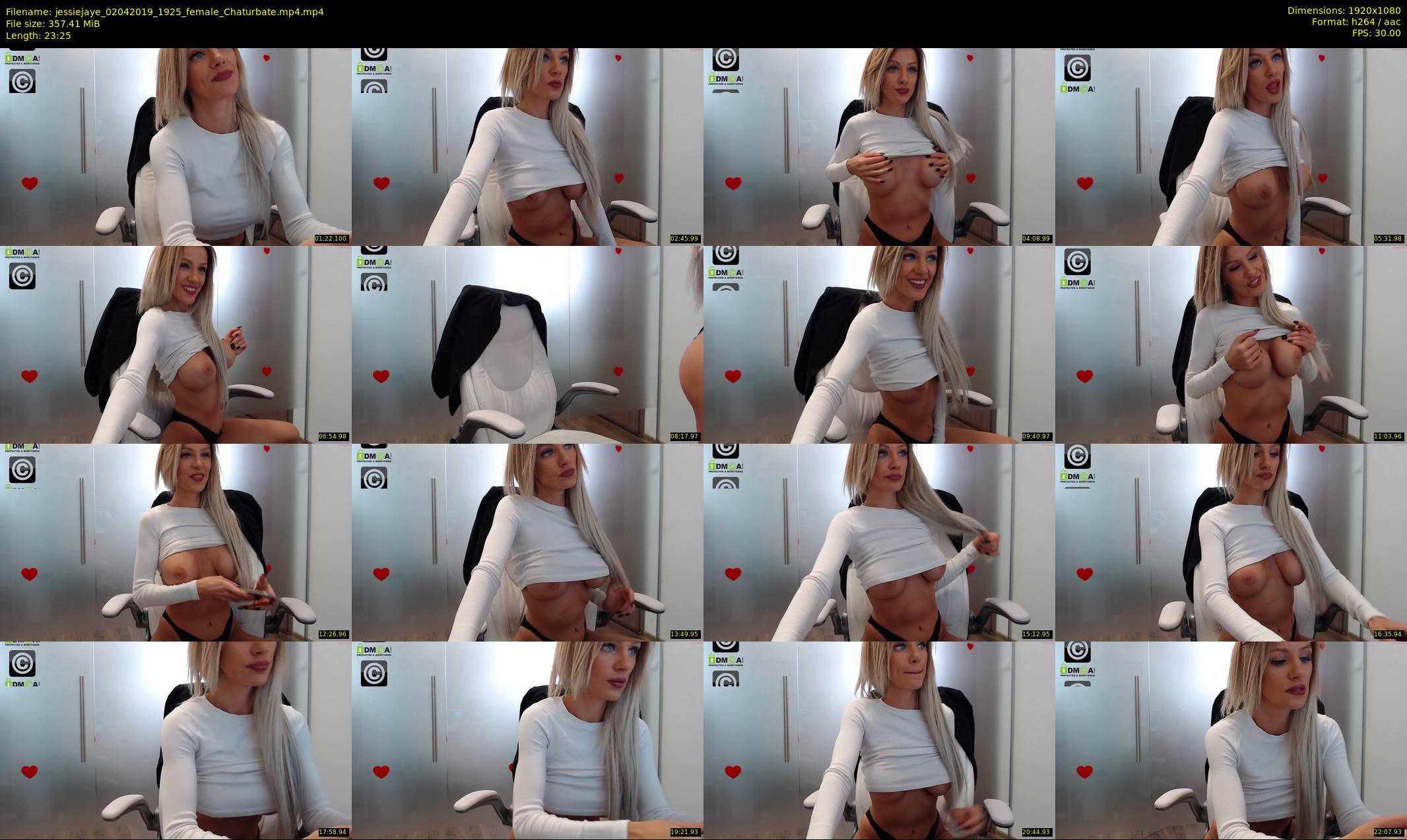 jessiejaye — 24 minute Chaturbate female cam show recording, 1080p, Apr 2, 2019