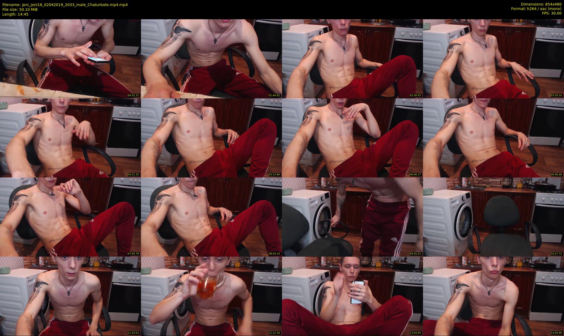 joni_joni18 — 15 minute Chaturbate male cam show recording, 480p, Apr 2, 2019