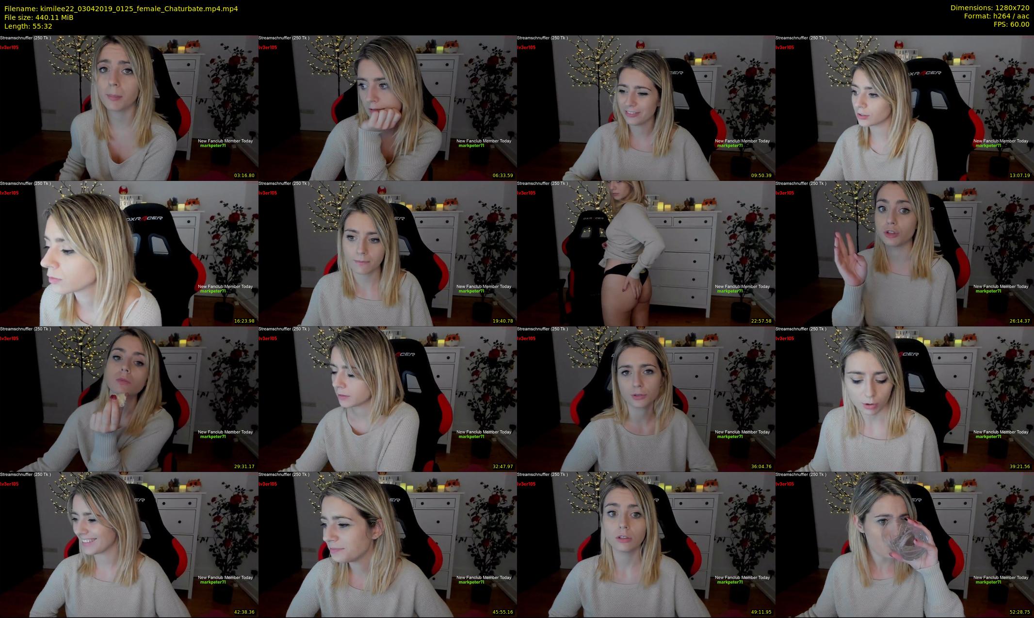 kimilee22 — 56 minute Chaturbate female cam show recording, 720p, Apr 3, 2019