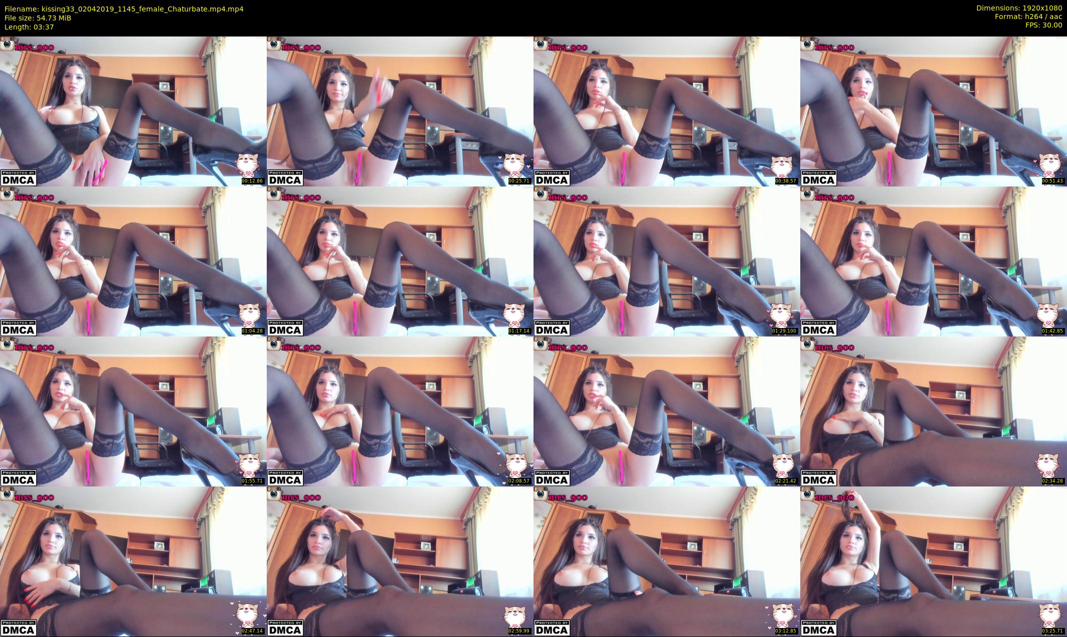 kissing33 — 4 minute Chaturbate female cam show recording, 1080p, Apr 2, 2019