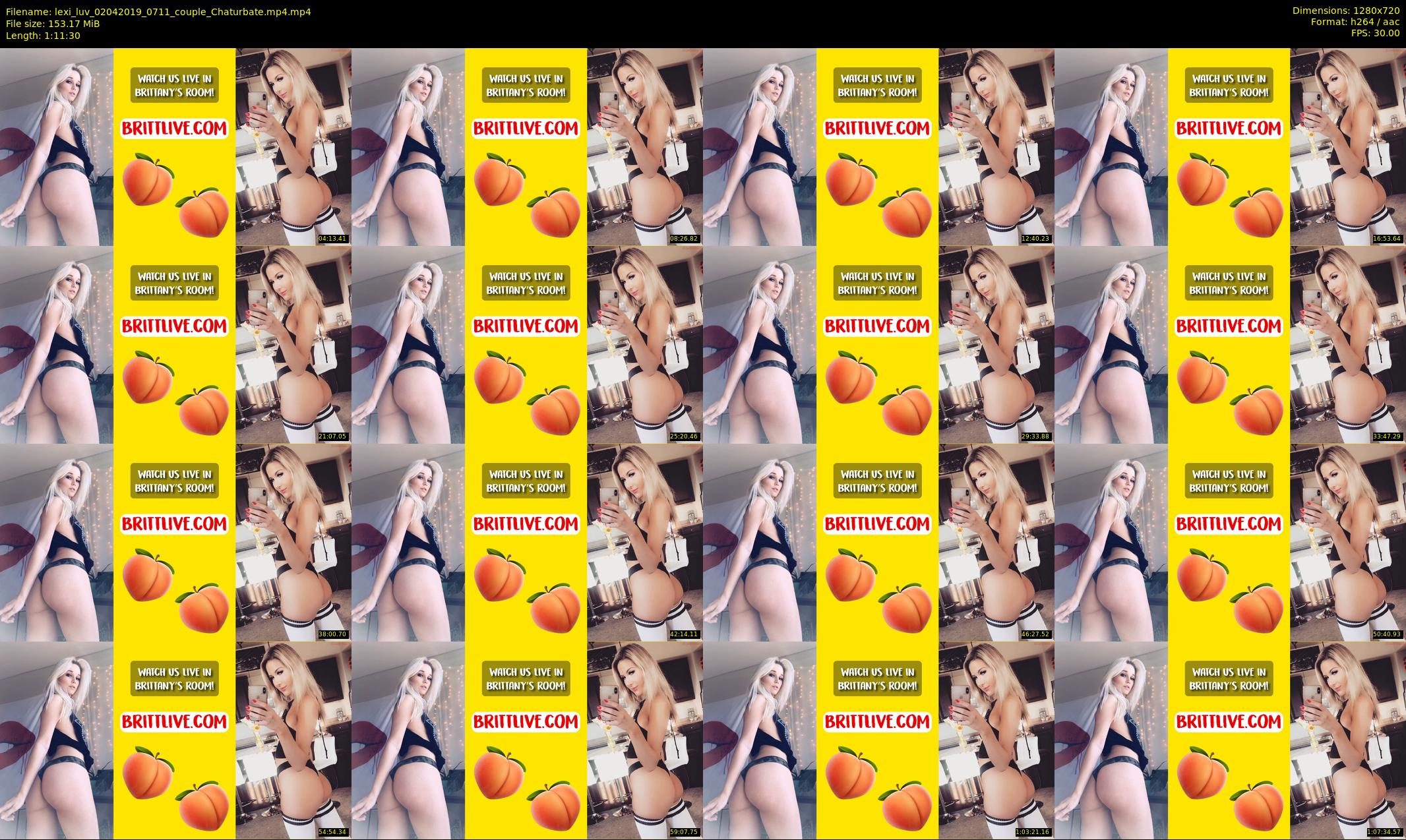 lexi_luv — 72 minute Chaturbate female cam show recording, 720p, Apr 2, 2019