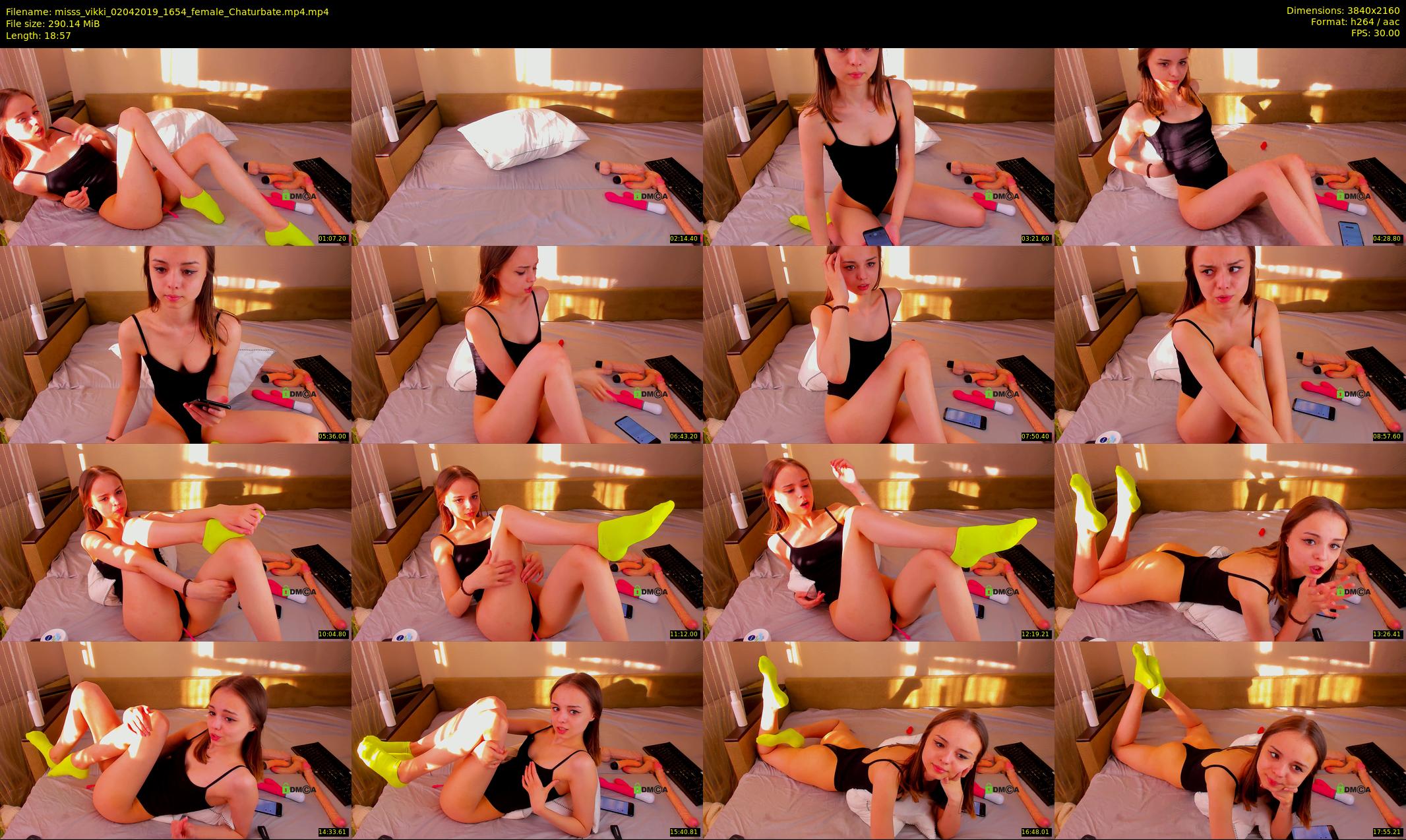 misss_vikki — 19 minute Chaturbate female cam show recording, 4K, Apr 2, 2019