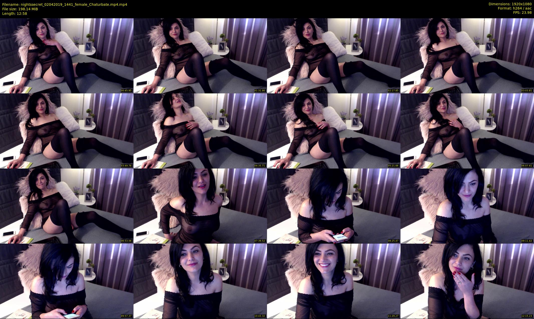 nightssecret — 13 minute Chaturbate female cam show recording, 1080p, Apr 2, 2019