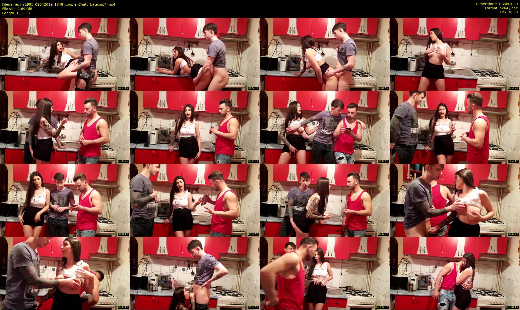rrr1995 — 72 minute Chaturbate couple cam show recording, 1080p, Apr 2, 2019