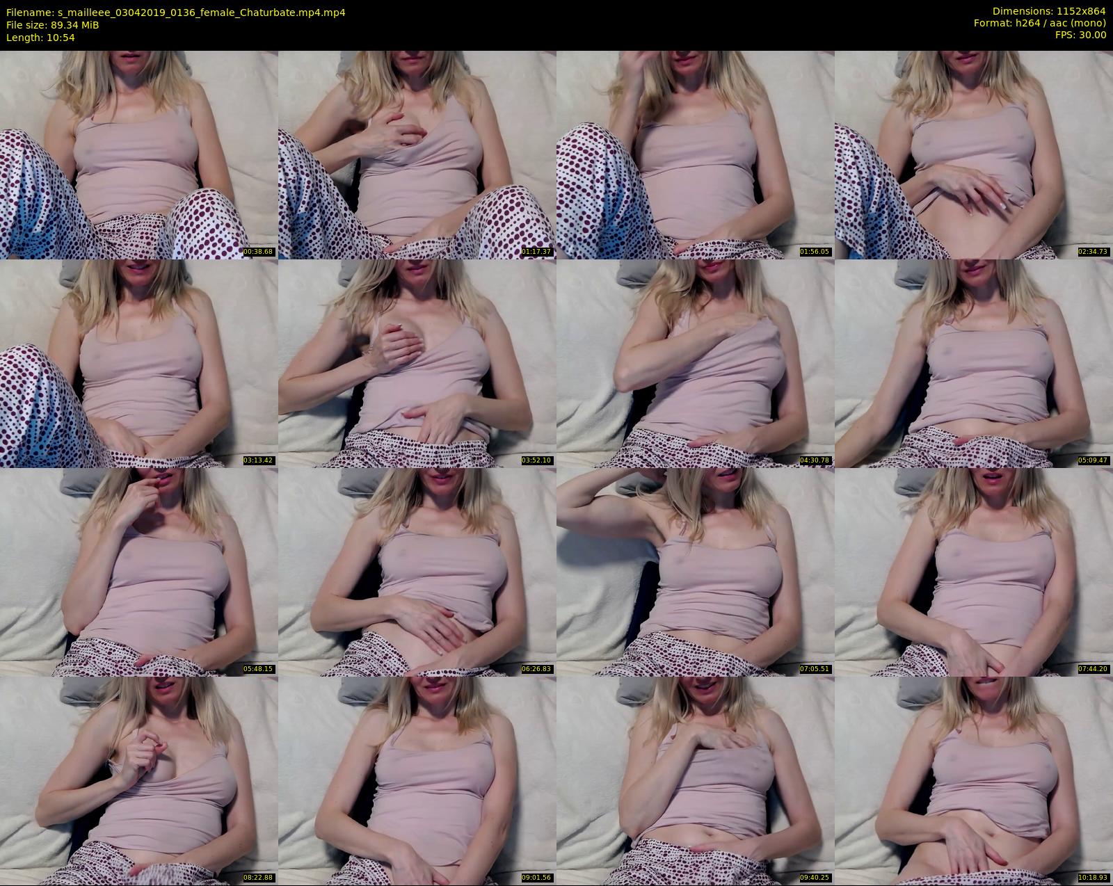 s_mailleee — 11 minute Chaturbate female cam show recording, 720p, Apr 3, 2019