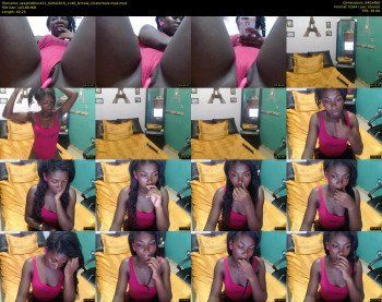 sexyhotblack21 — 41 minute Chaturbate female cam show recording, 480p, Apr 2, 2019