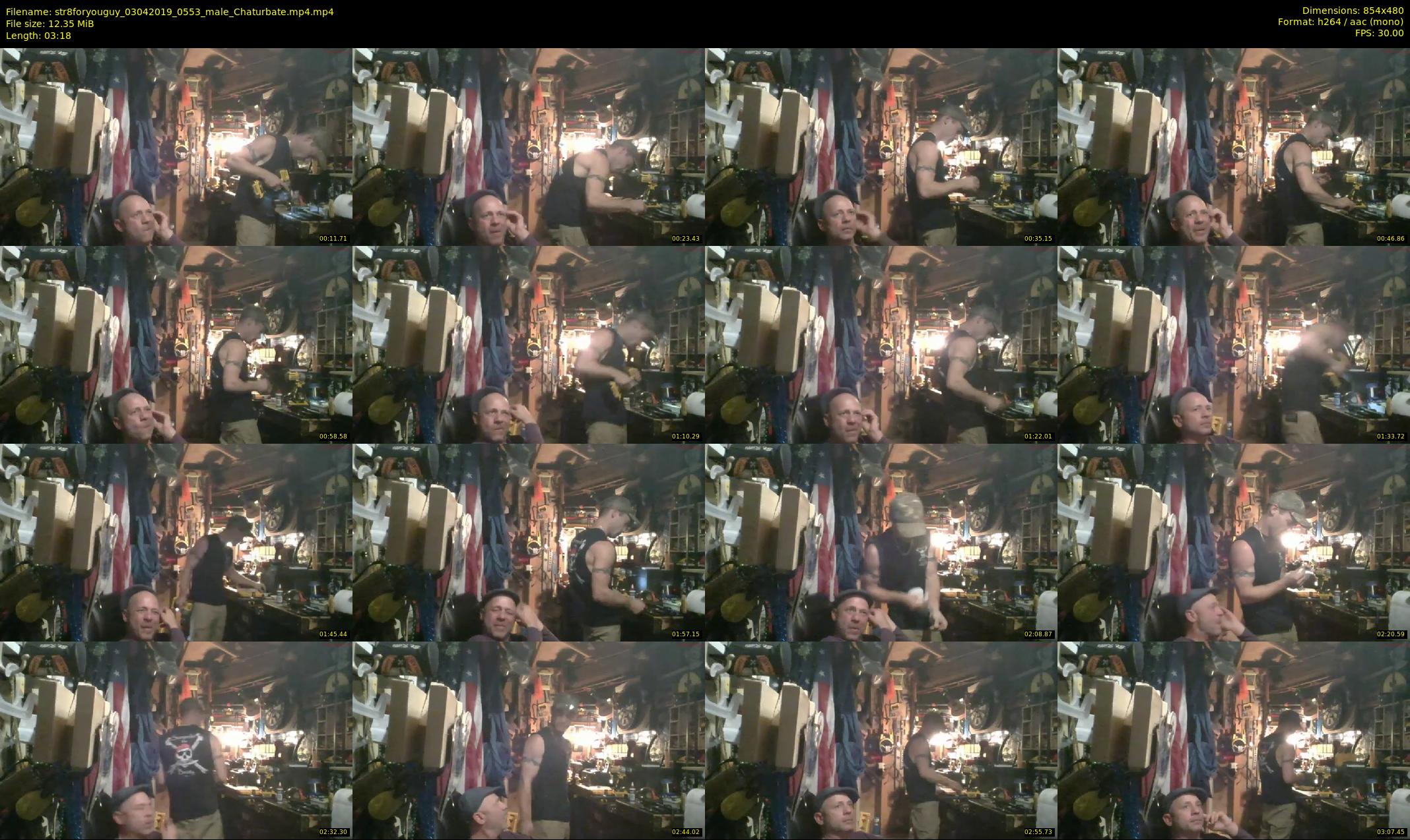 str8foryouguy — 4 minute Chaturbate male cam show recording, 480p, Apr 3, 2019