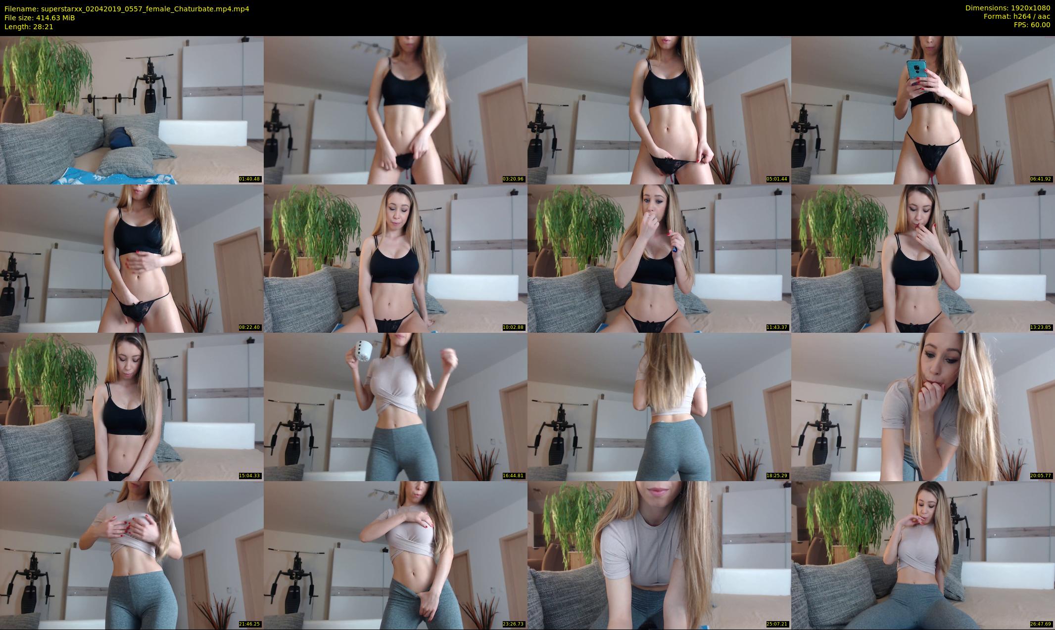 superstarxx — 29 minute Chaturbate female cam show recording, 1080p, Apr 2, 2019