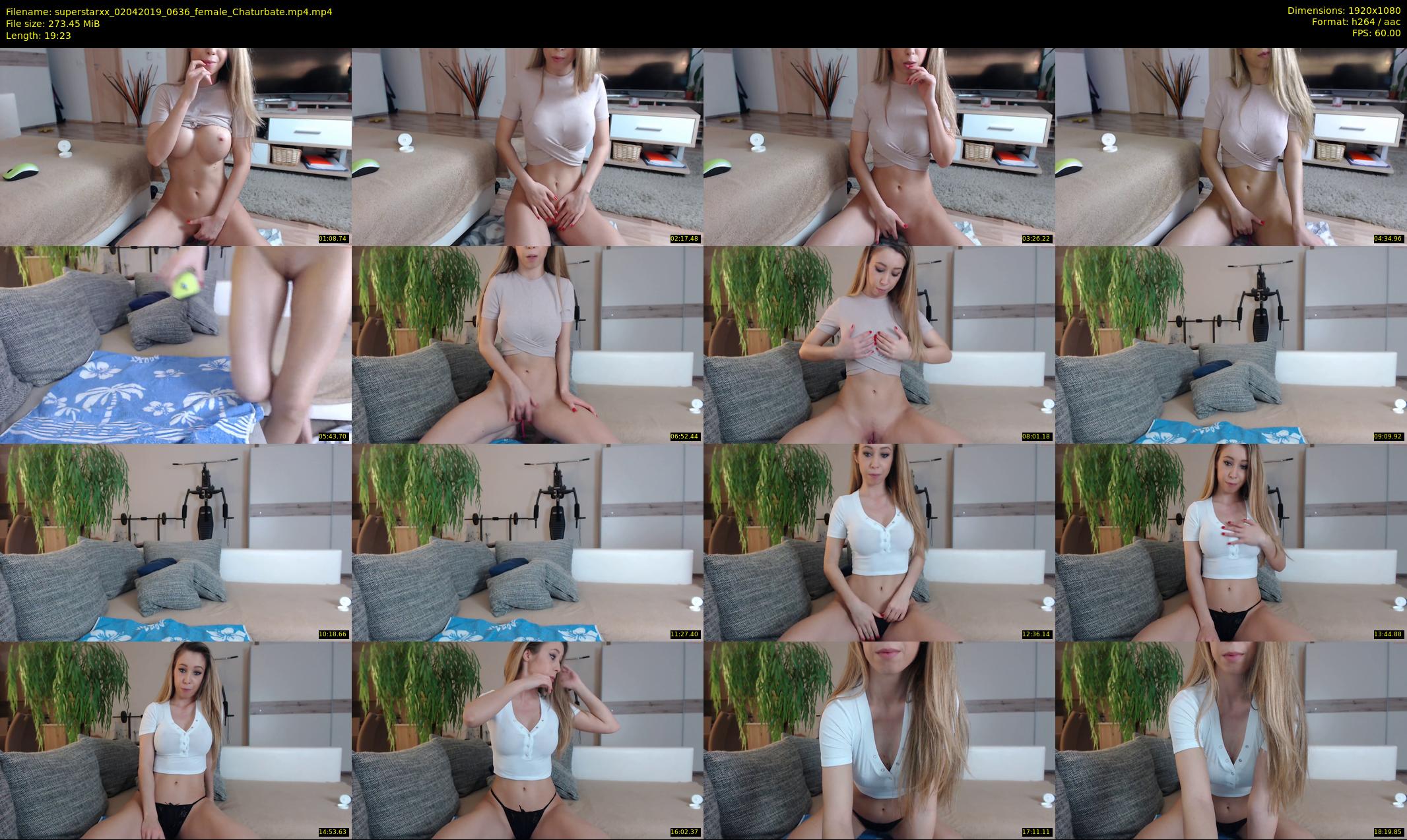 superstarxx — 20 minute Chaturbate female cam show recording, 1080p, Apr 2, 2019