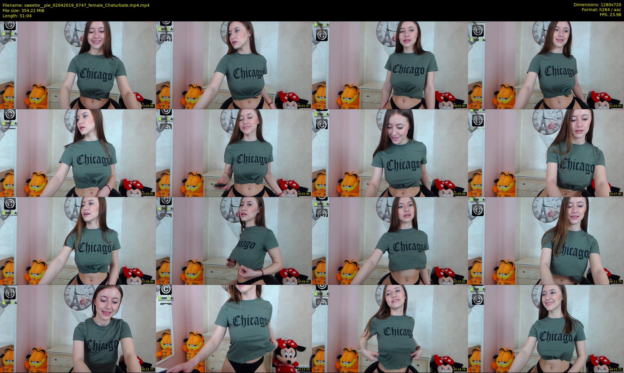 sweetie__pie — 52 minute Chaturbate female cam show recording, 720p, Apr 2, 2019