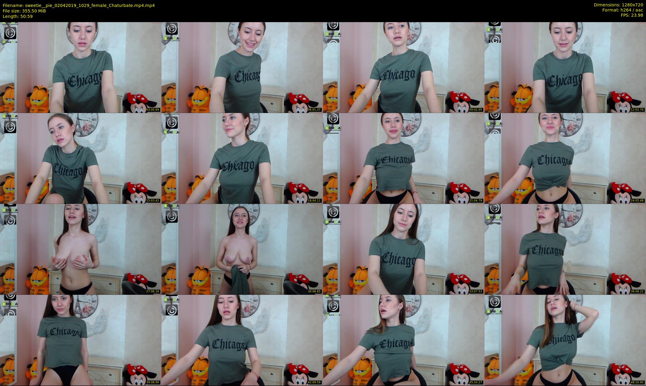 sweetie__pie — 51 minute Chaturbate female cam show recording, 720p, Apr 2, 2019