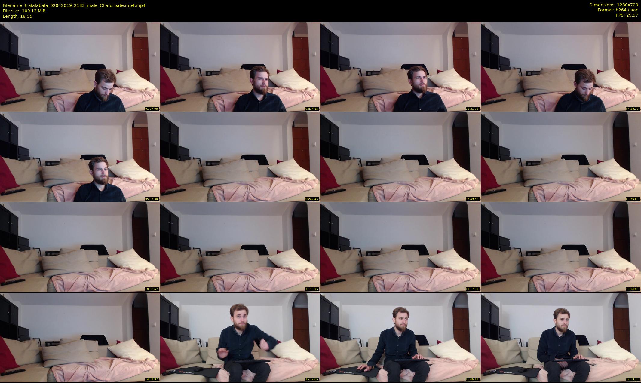tralalabala — 19 minute Chaturbate male cam show recording, 720p, Apr 2, 2019
