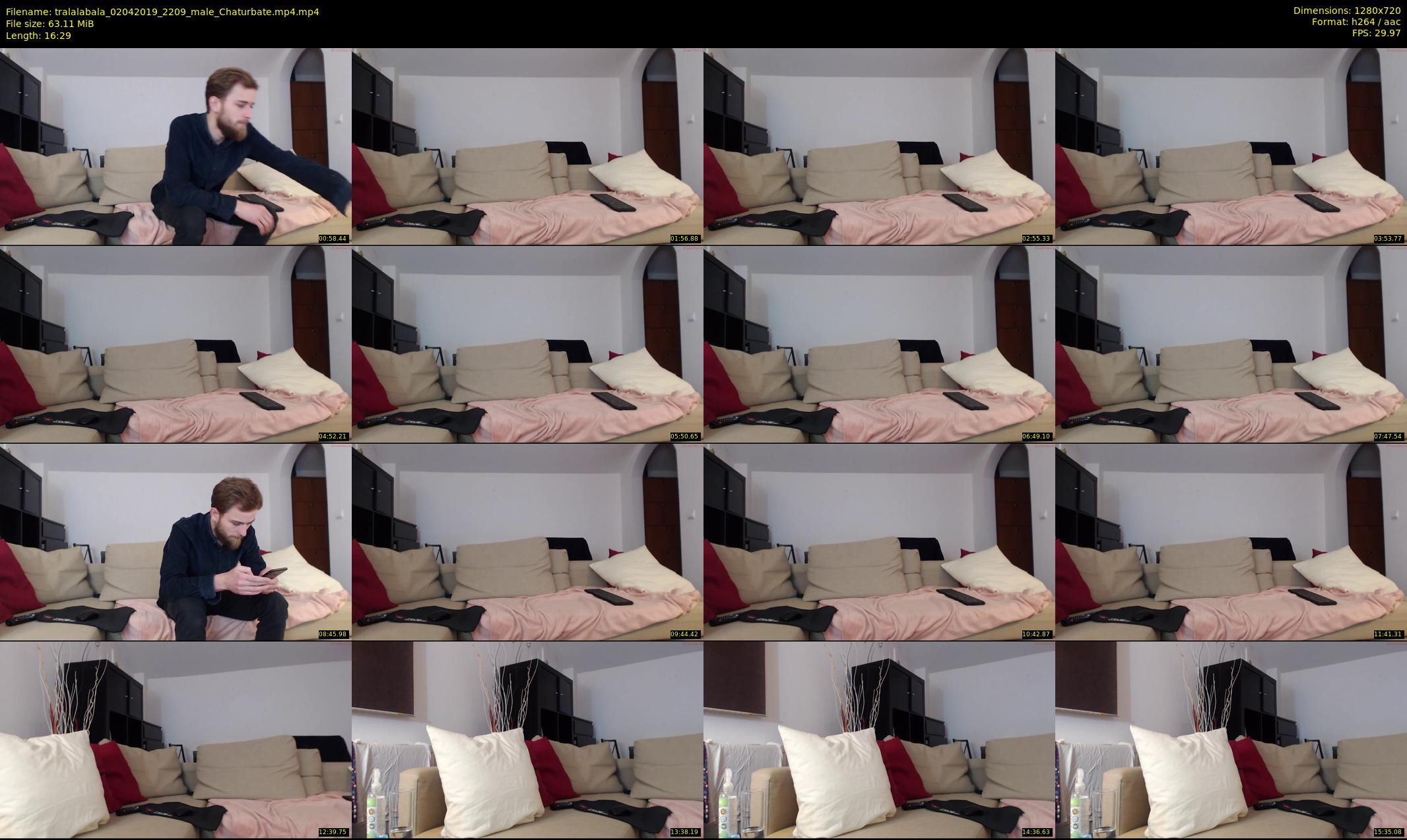 tralalabala — 17 minute Chaturbate male cam show recording, 720p, Apr 2, 2019
