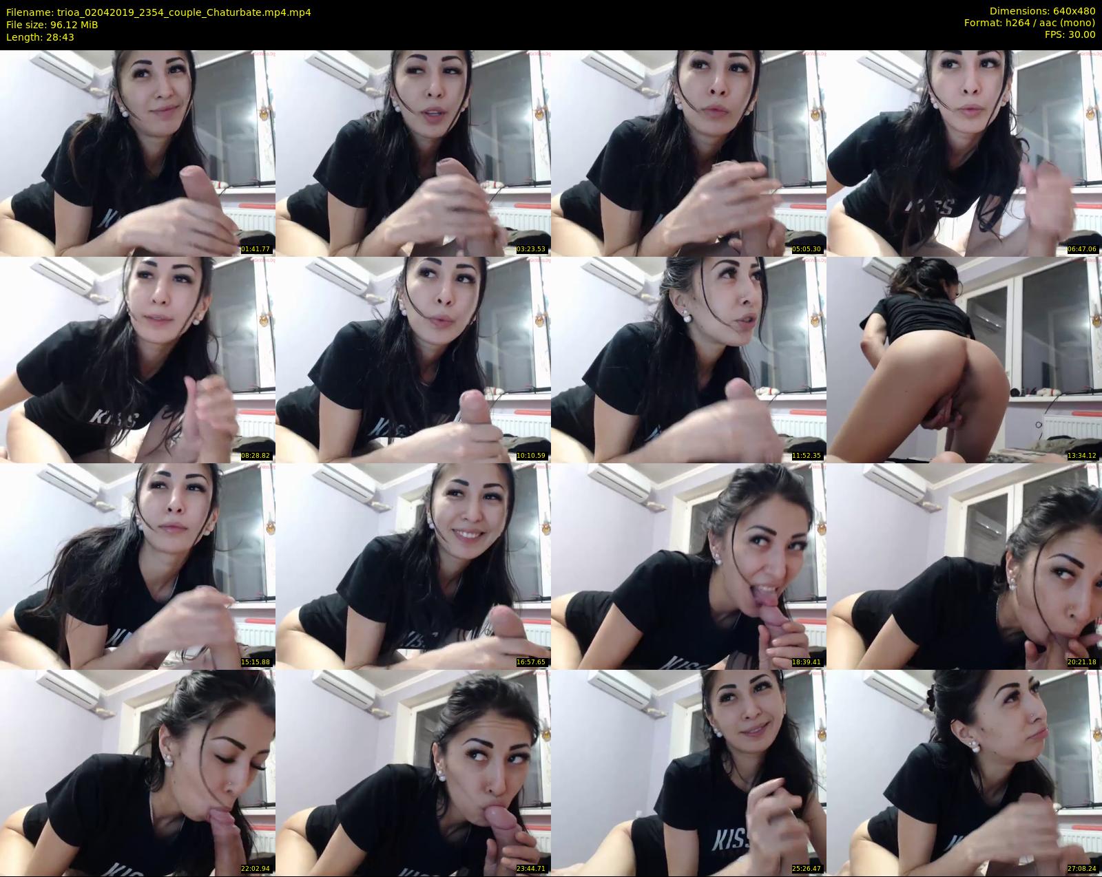trioa — 29 minute Chaturbate couple cam show recording, 480p, Apr 2, 2019