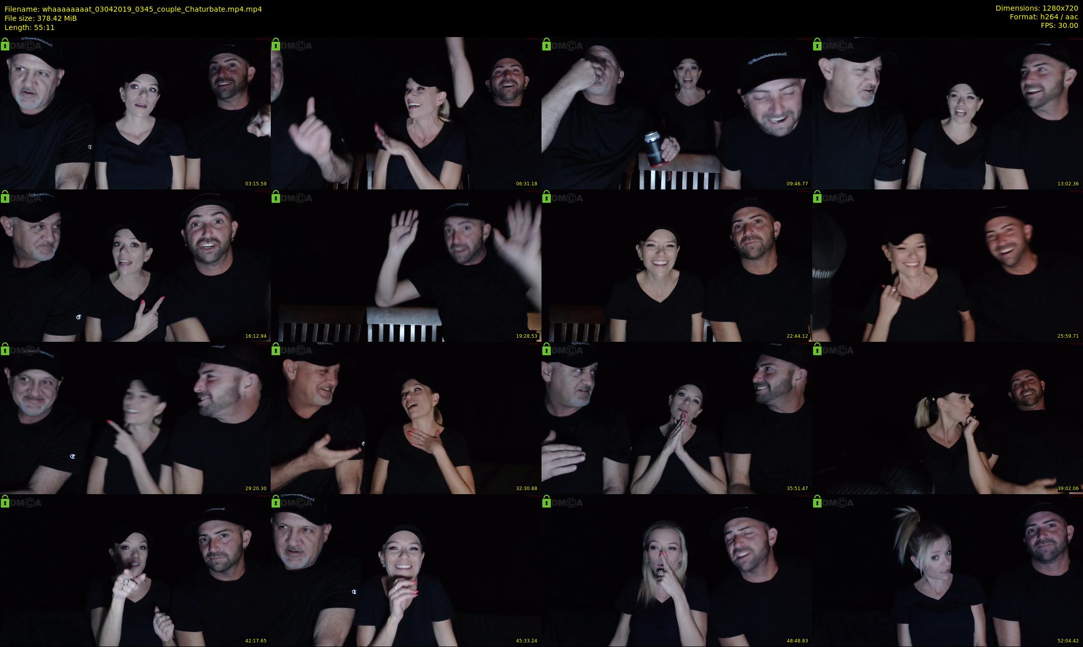 whaaaaaaaat — 56 minute Chaturbate couple cam show recording, 720p, Apr 3, 2019
