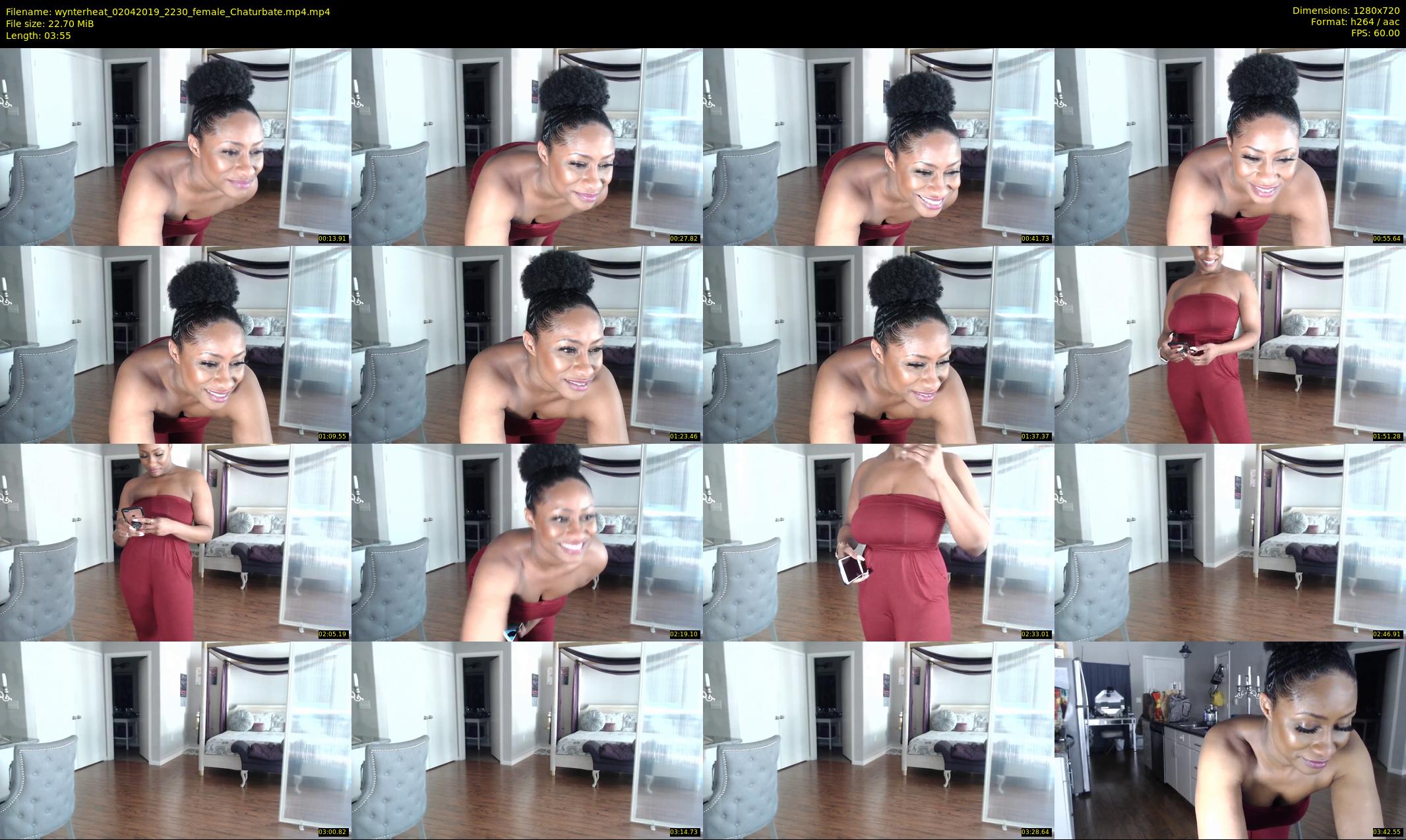 wynterheat — 4 minute Chaturbate female cam show recording, 720p, Apr 2, 2019