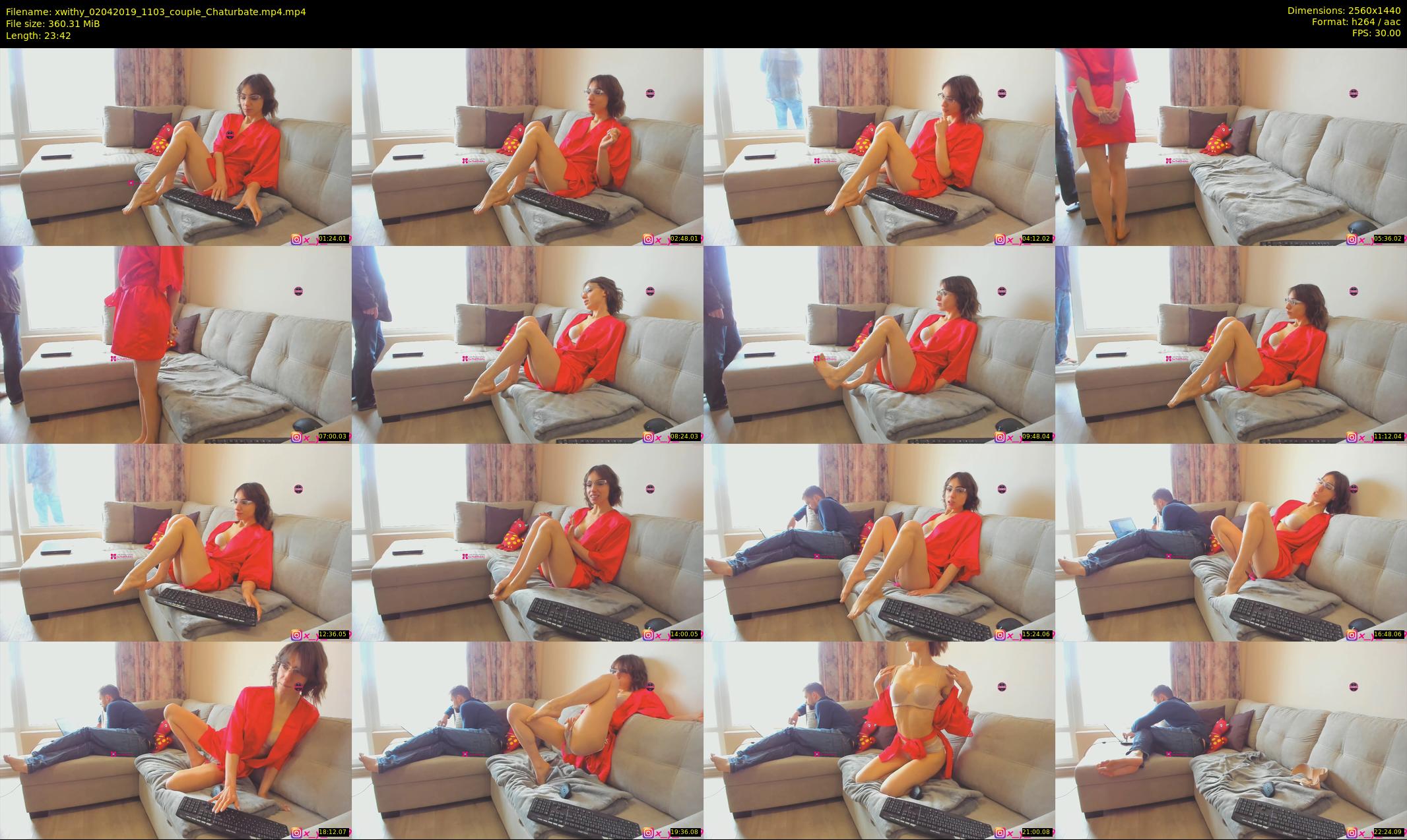 xwithy — 24 minute Chaturbate female cam show recording, 1080p, Apr 2, 2019