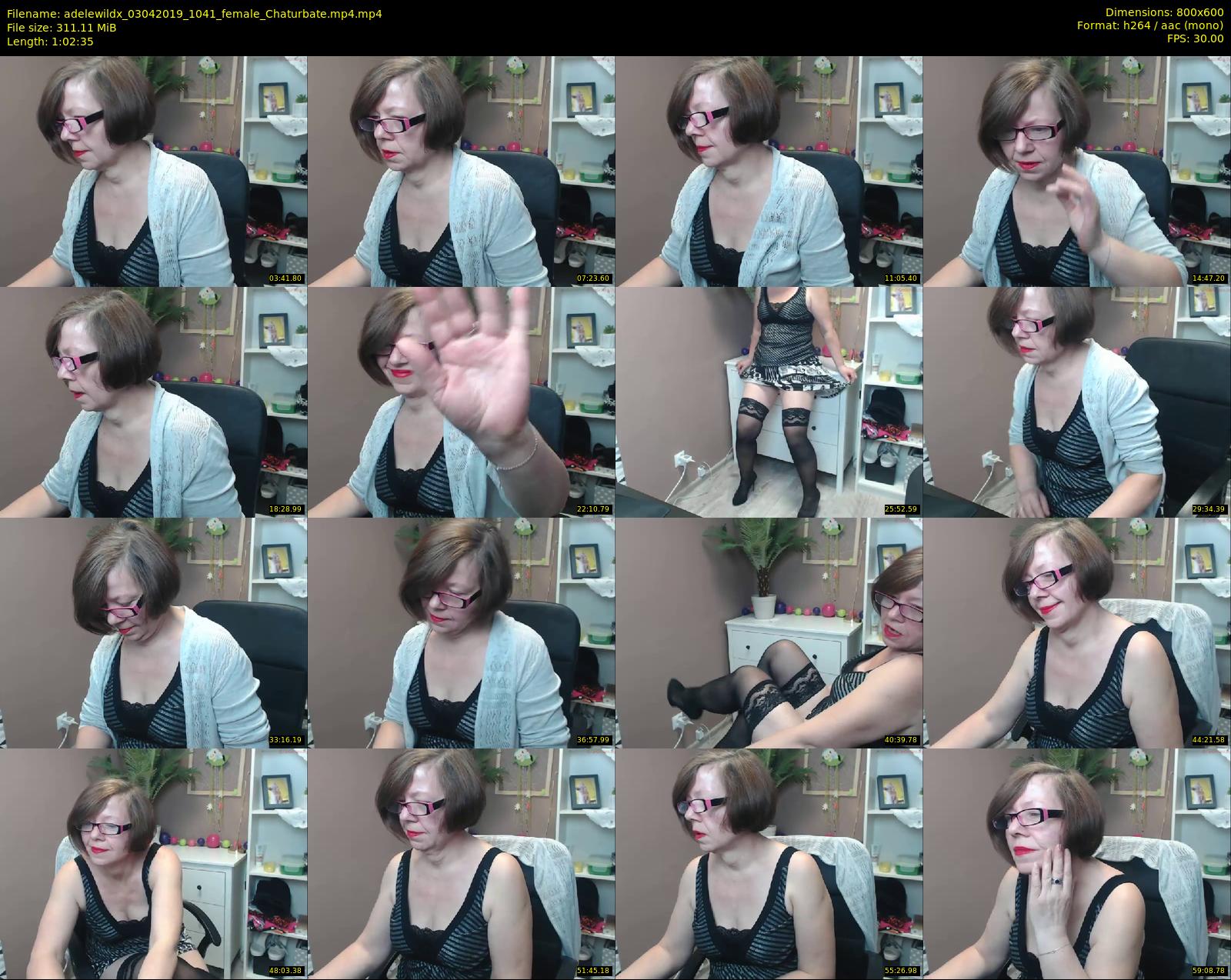 adelewildx — 63 minute Chaturbate female cam show recording, 480p, Apr 3, 2019