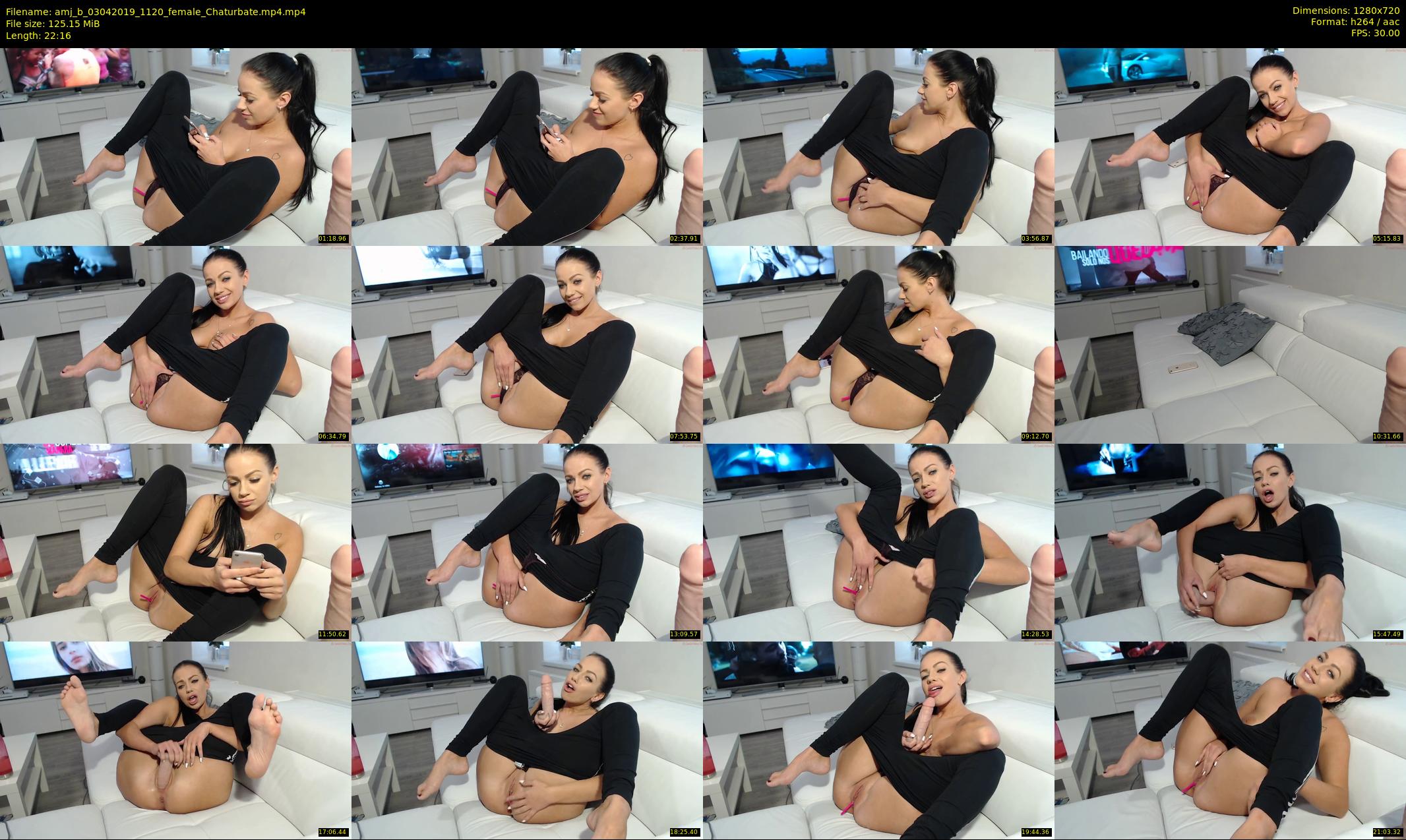 amj_b — 23 minute Chaturbate female cam show recording, 720p, Apr 3, 2019