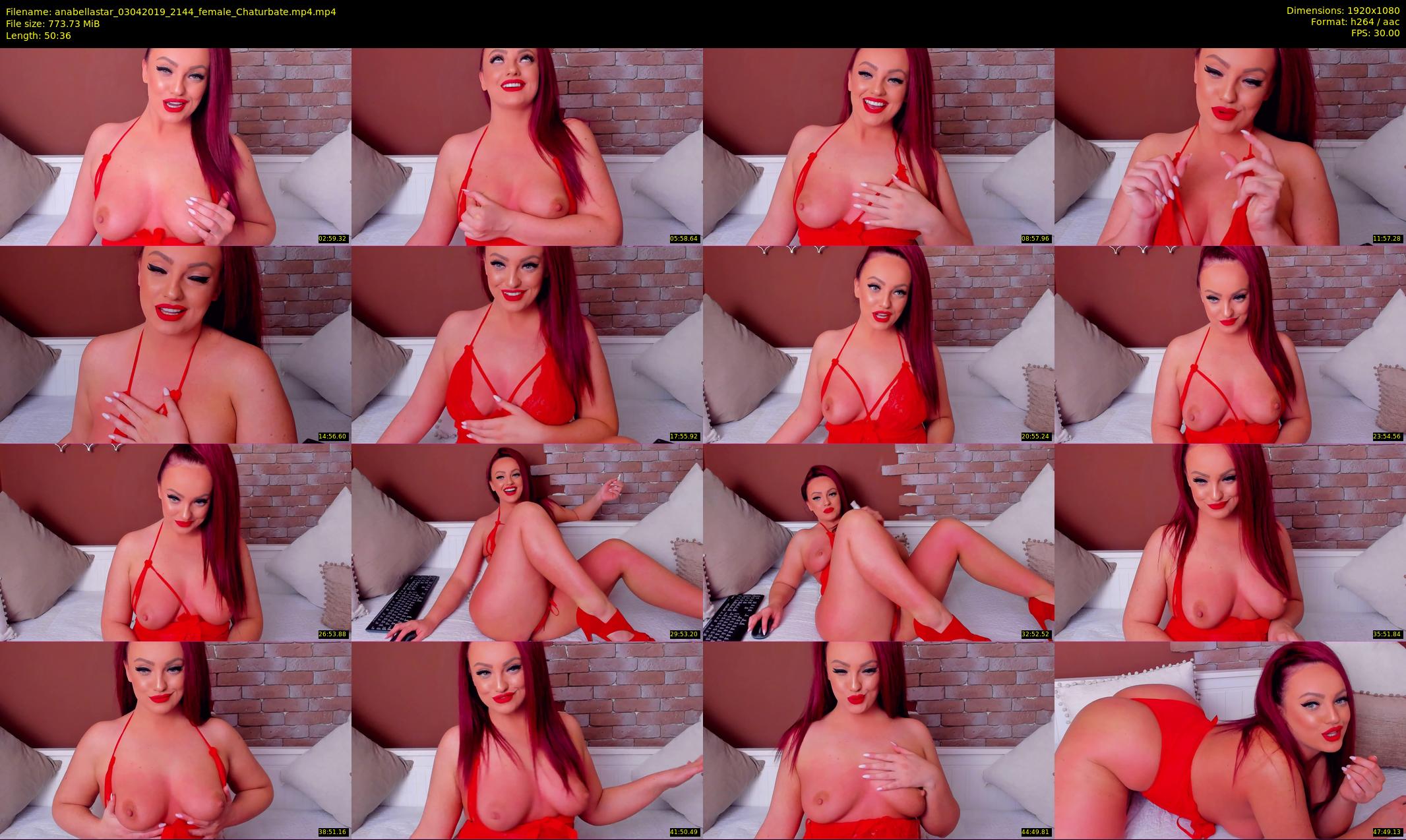 anabellastar — 51 minute Chaturbate female cam show recording, 1080p, Apr 3, 2019